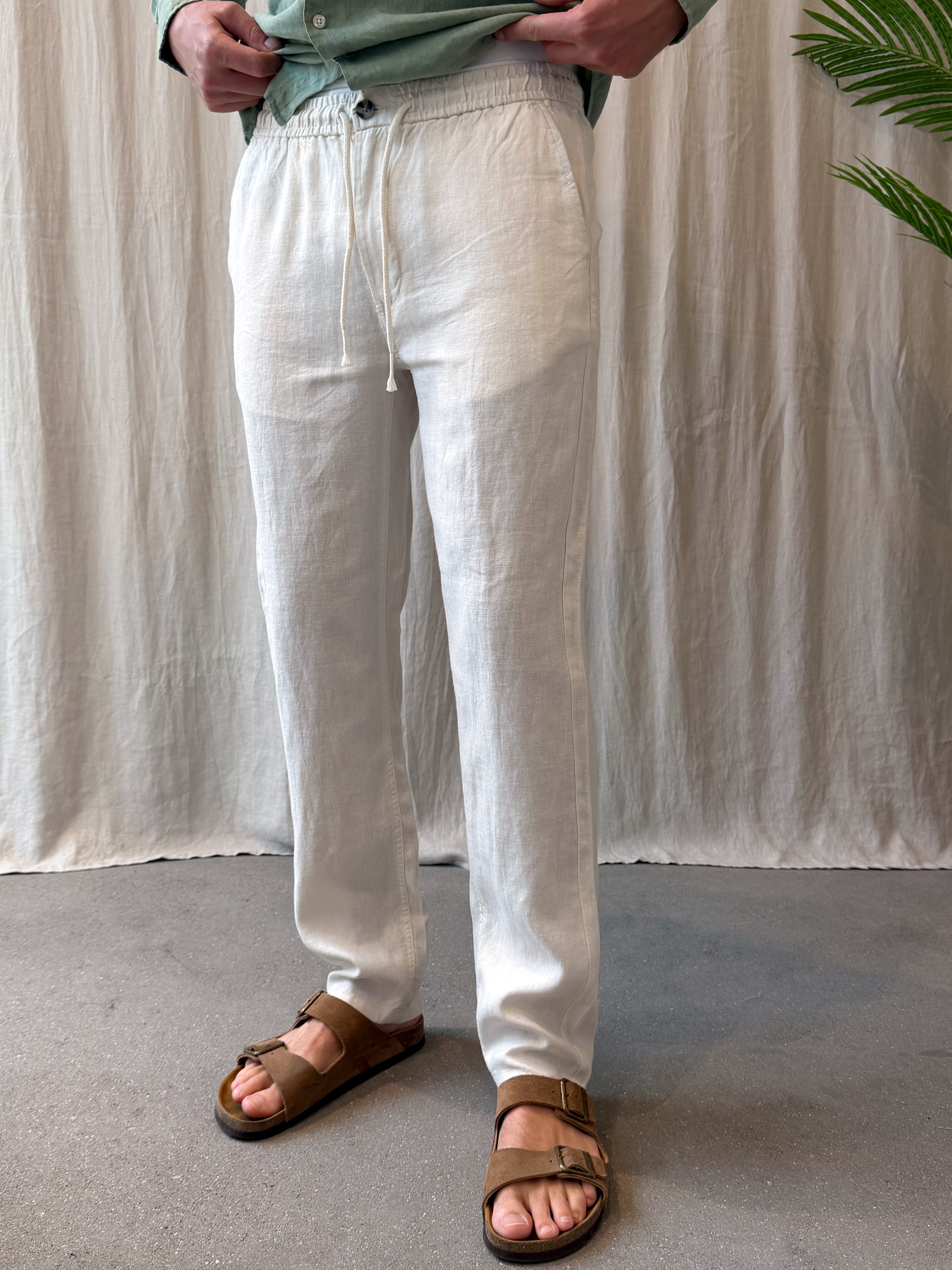 Toulon linen pants
