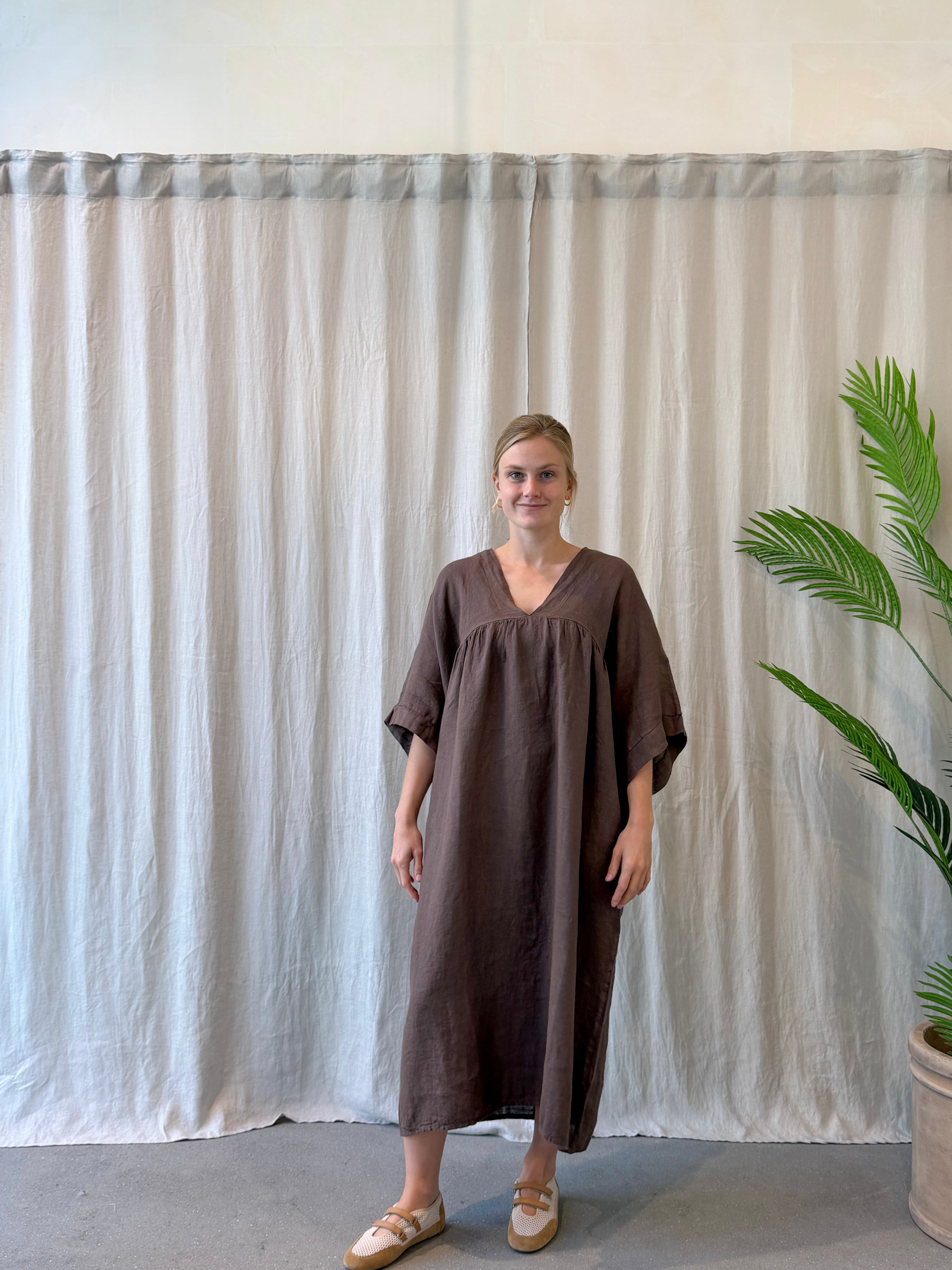 Monterosso linen dress