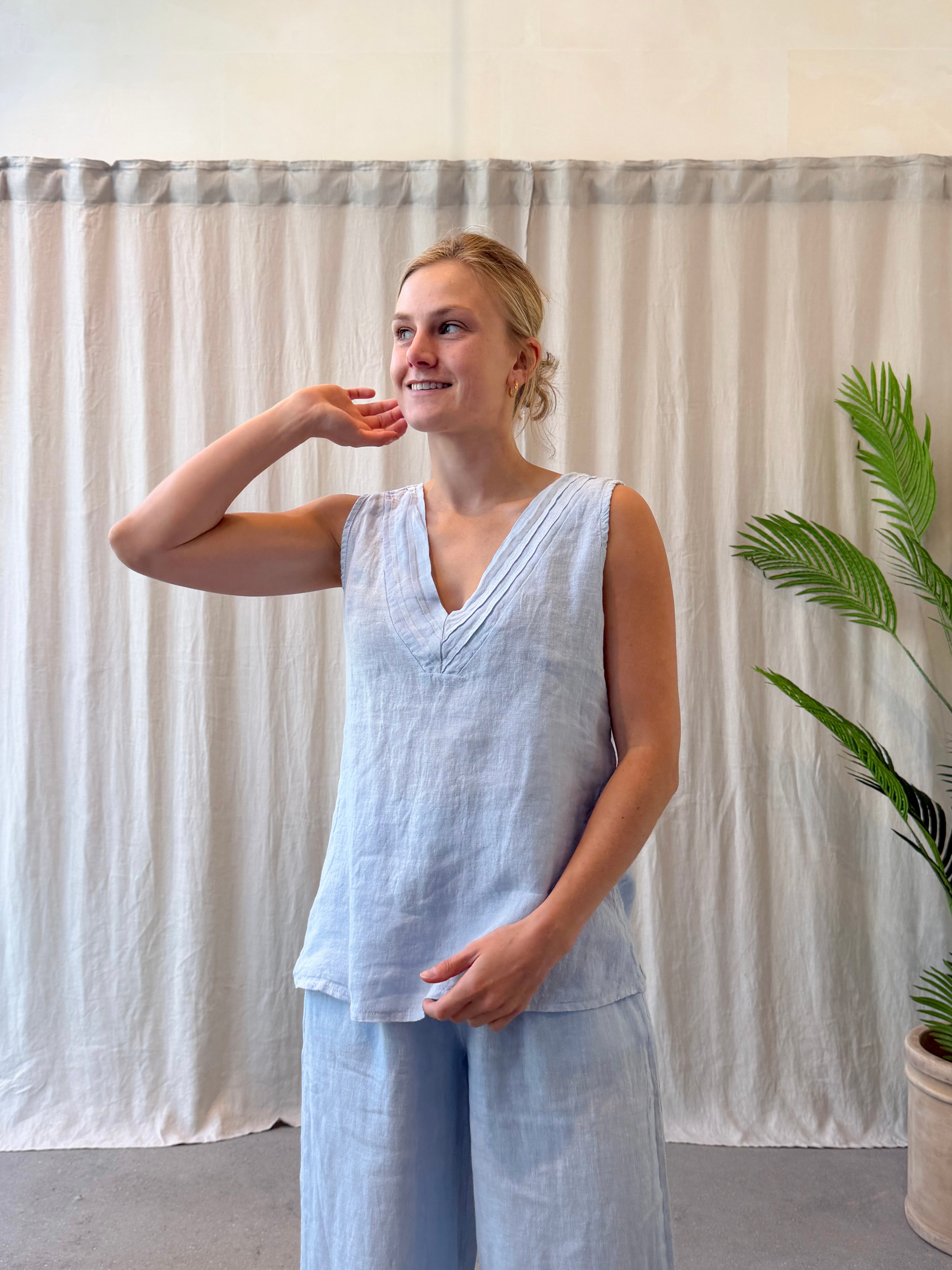 Bellagio linen top