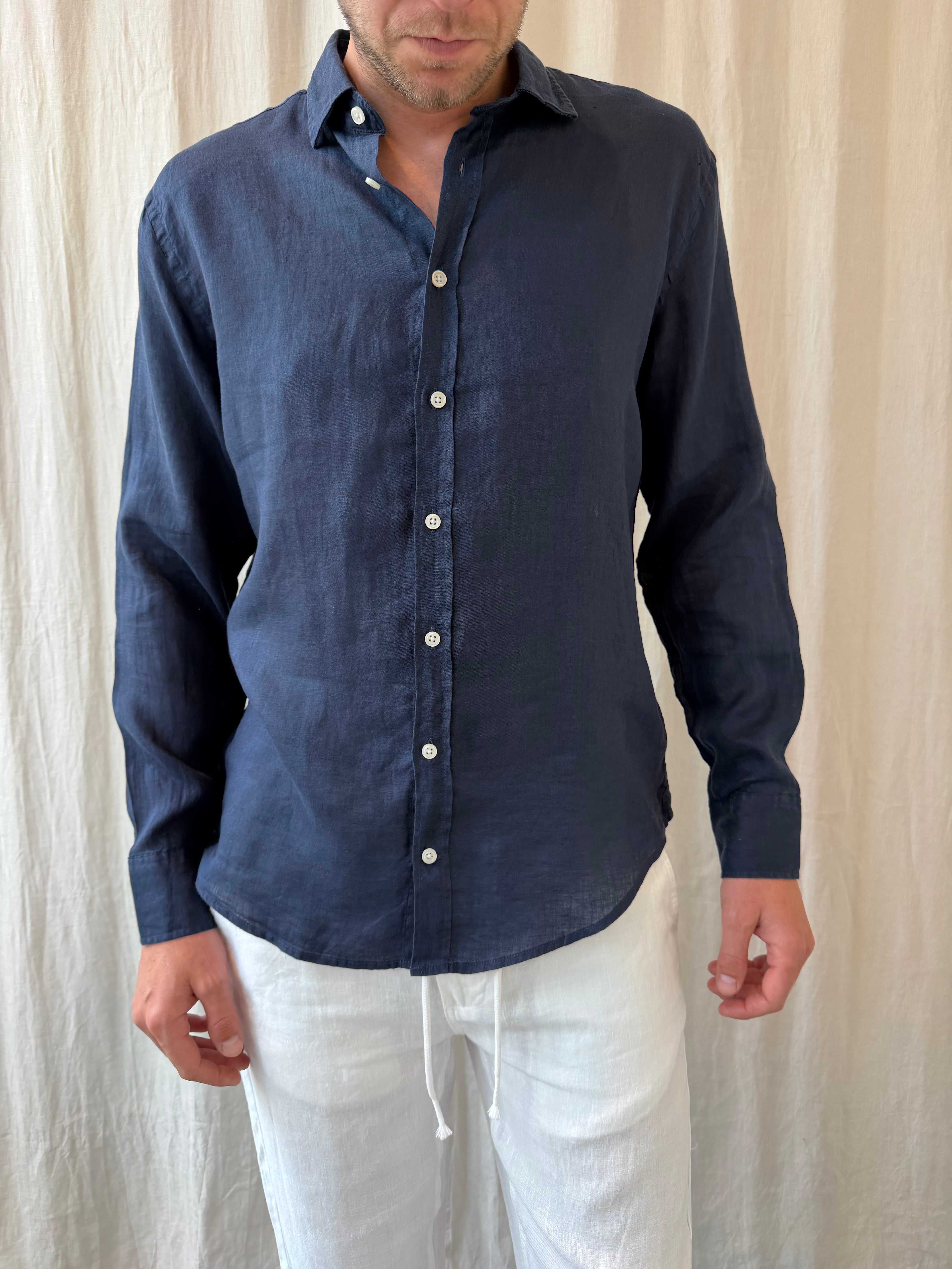 Cassis linen shirt