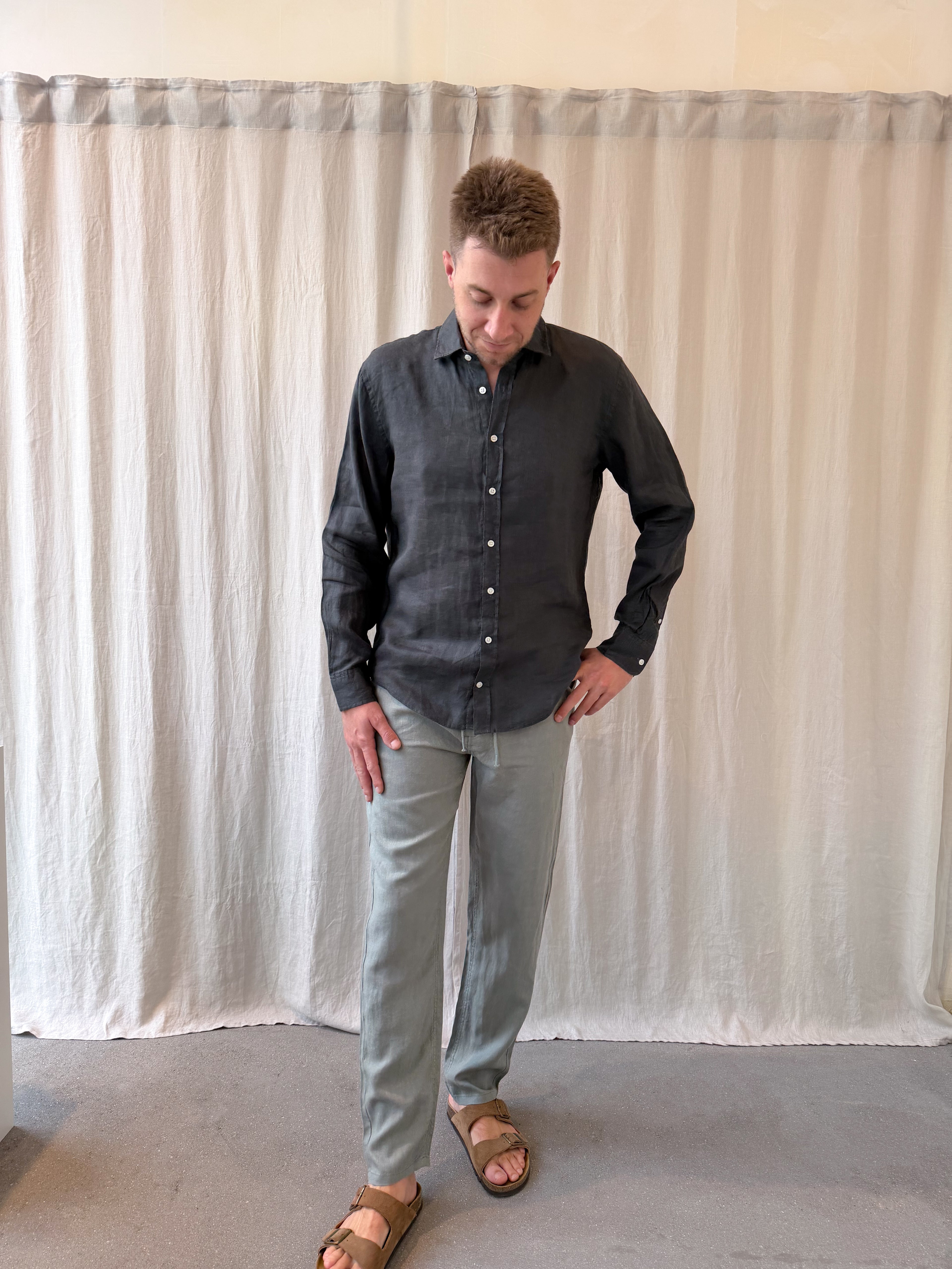Toulon linen pants