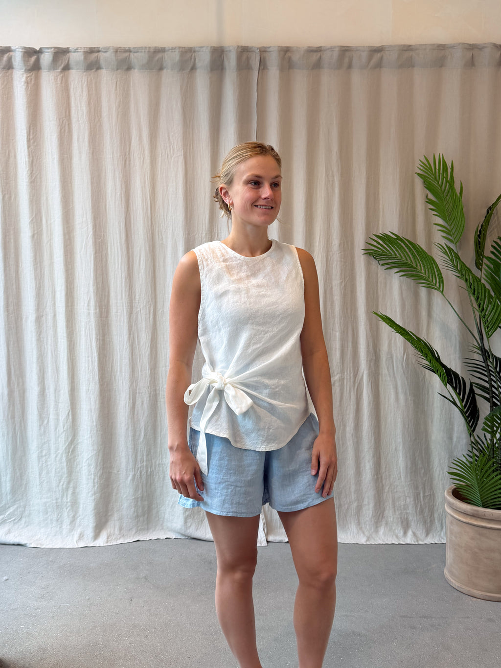 Portofino linen short