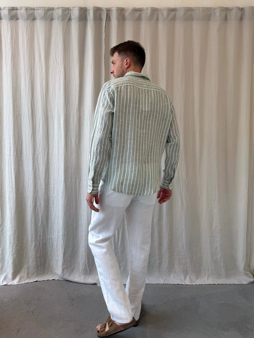 Cassis linen shirt