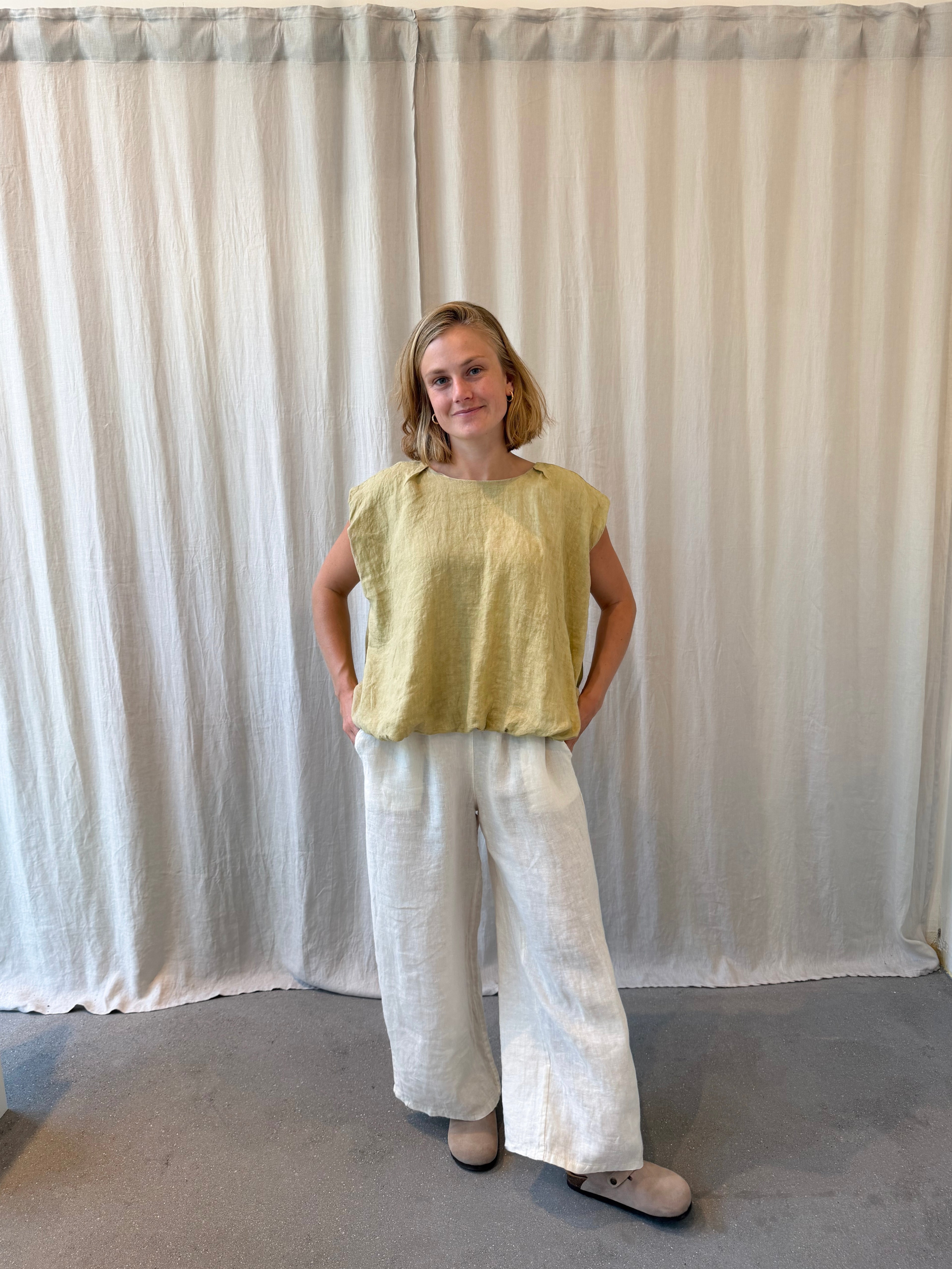 Matera linen top
