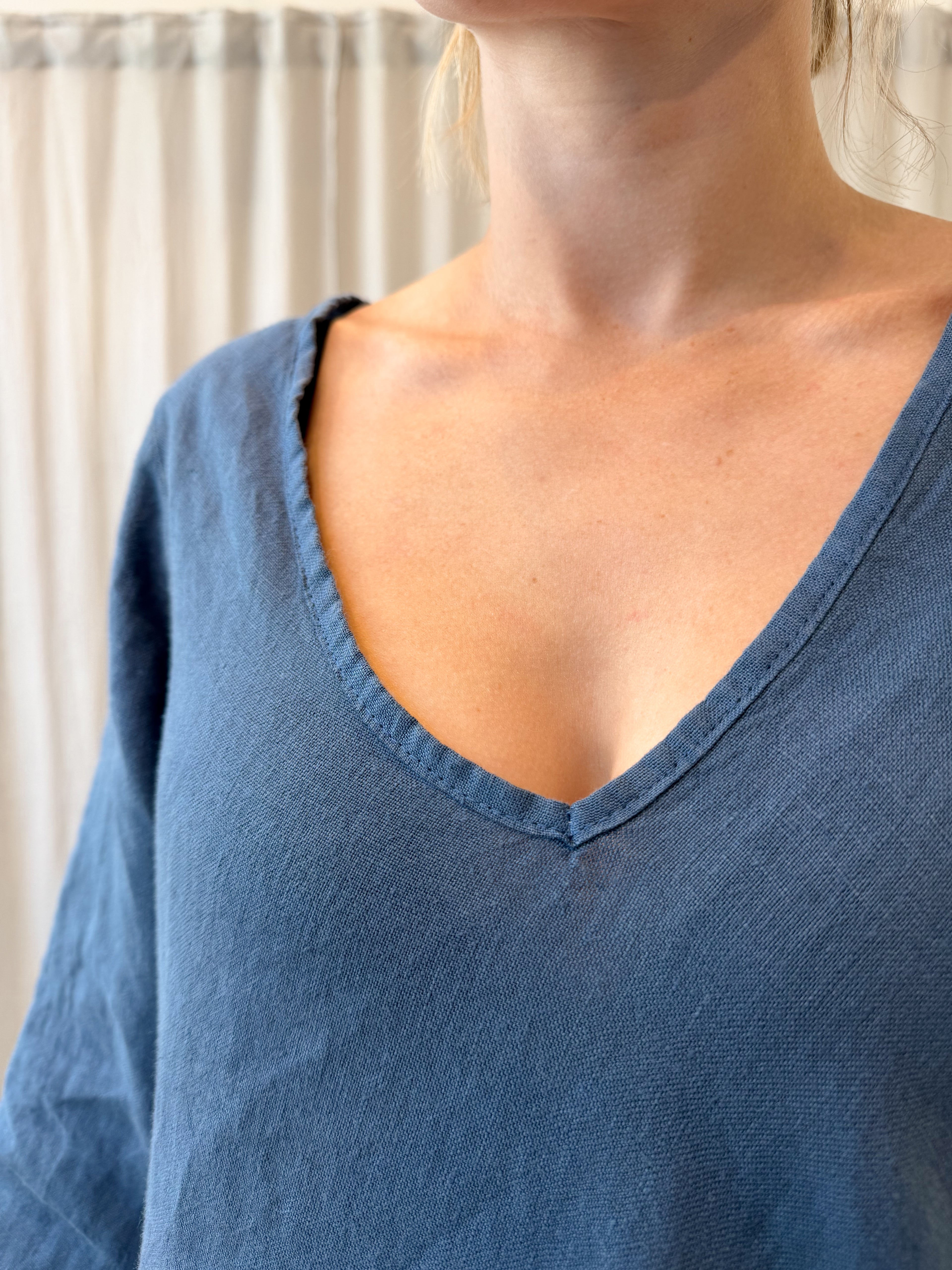Corniglia linen dress