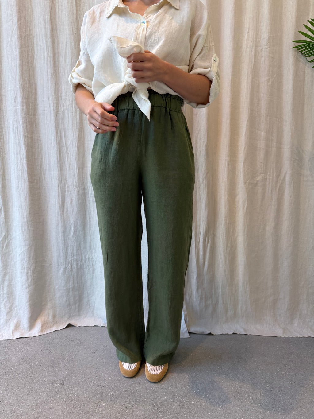 Verona linen pants