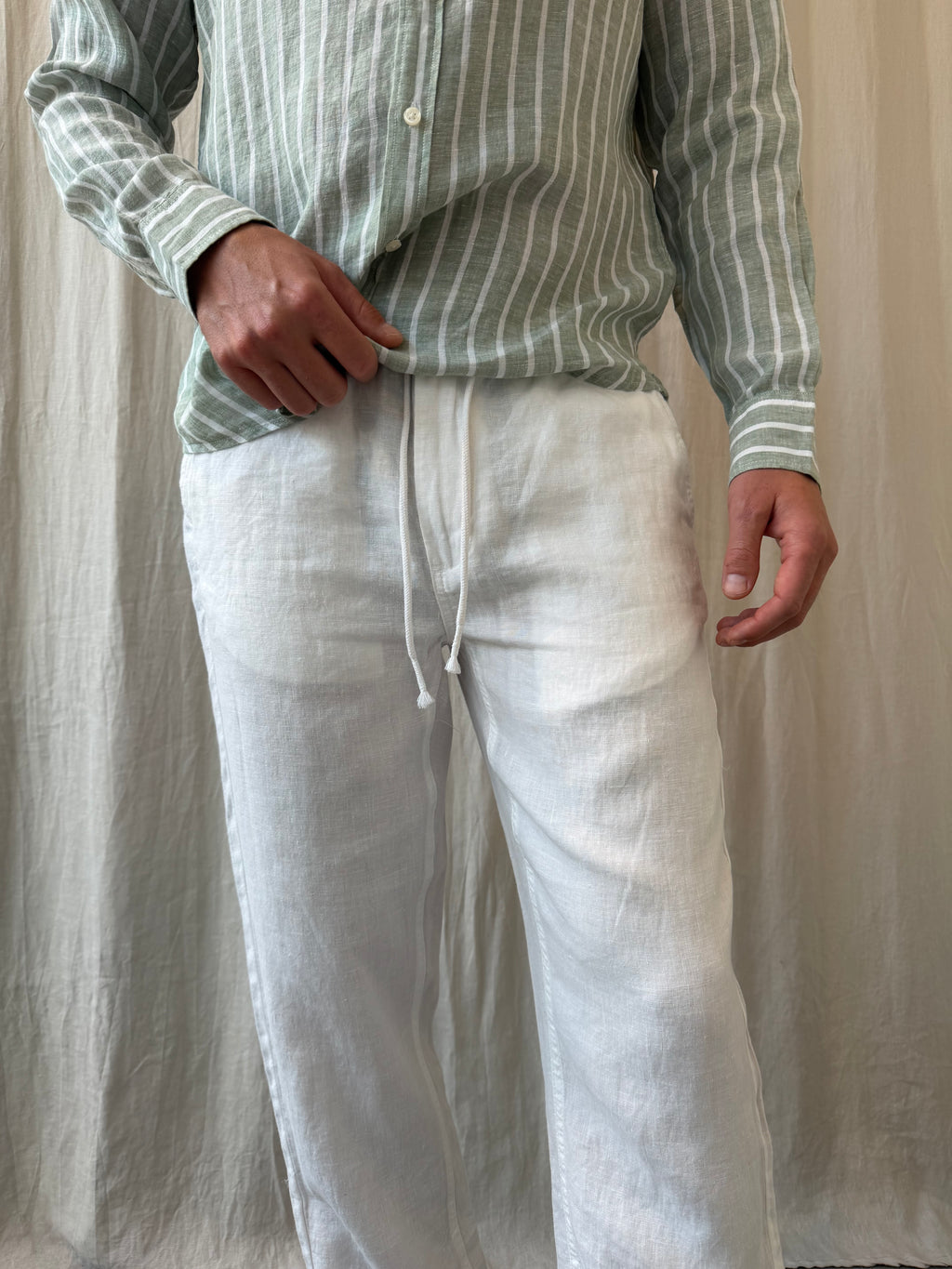 Toulon linen pants