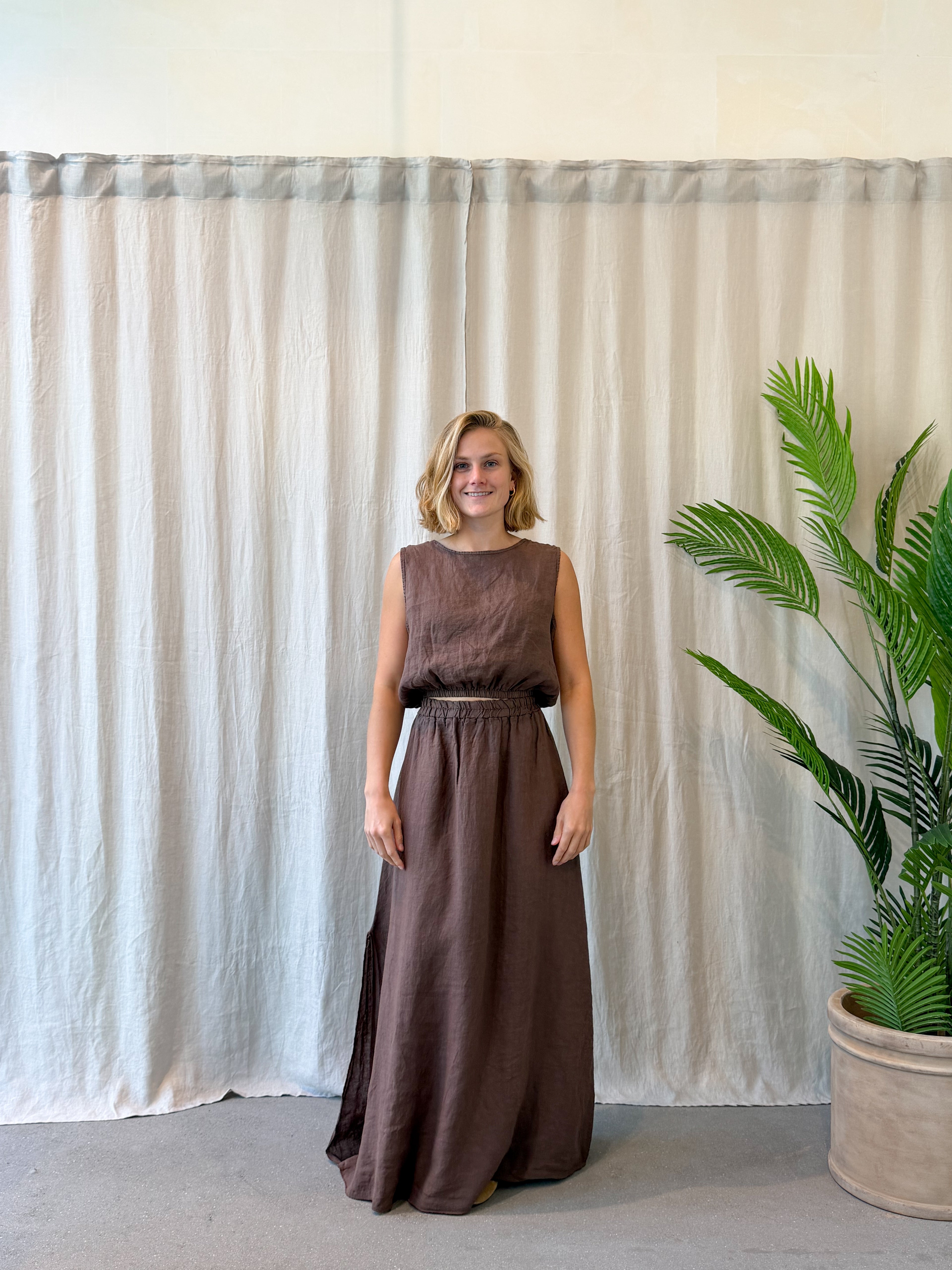 Capri linen set