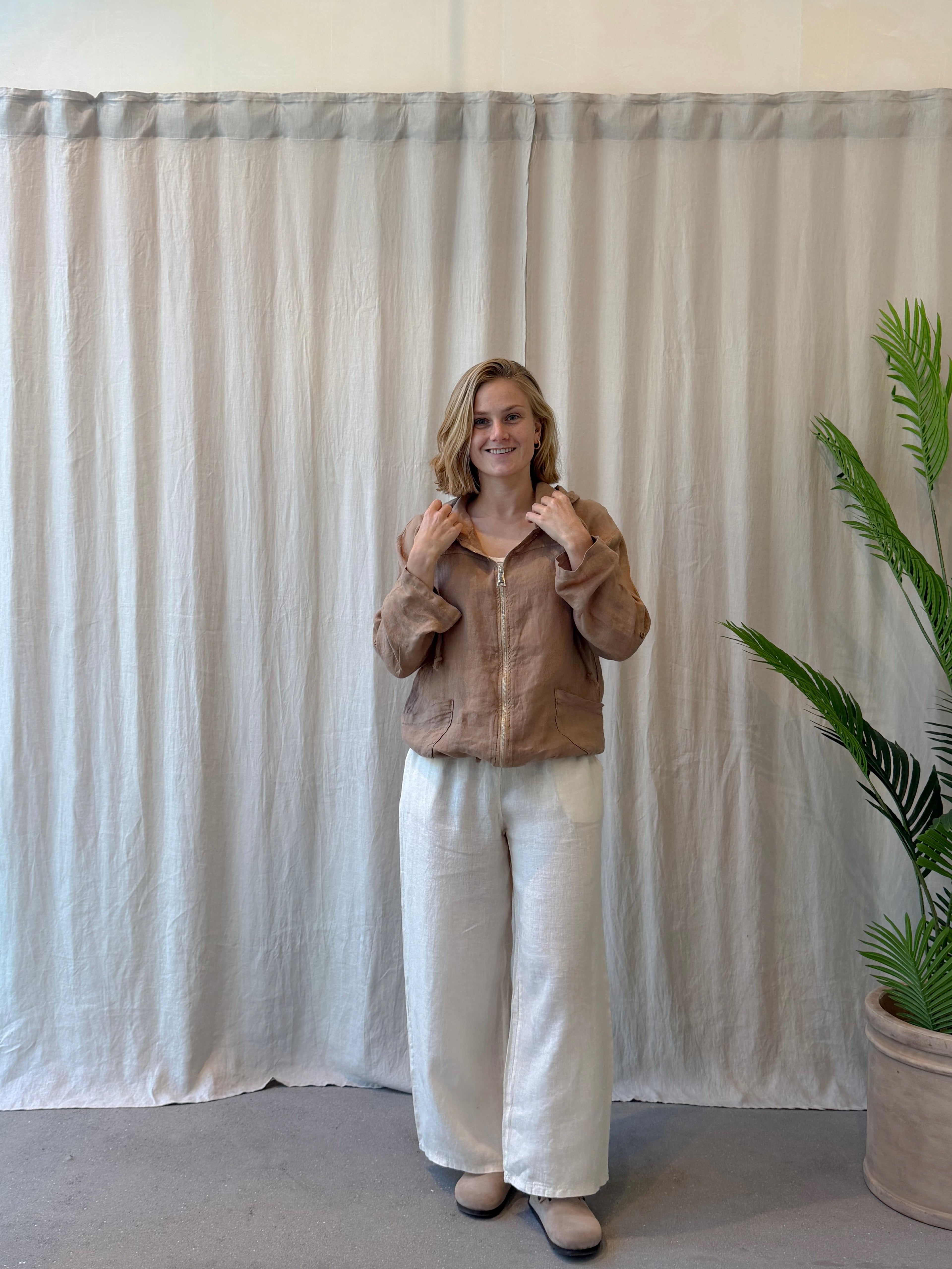 Ischia linen jacket