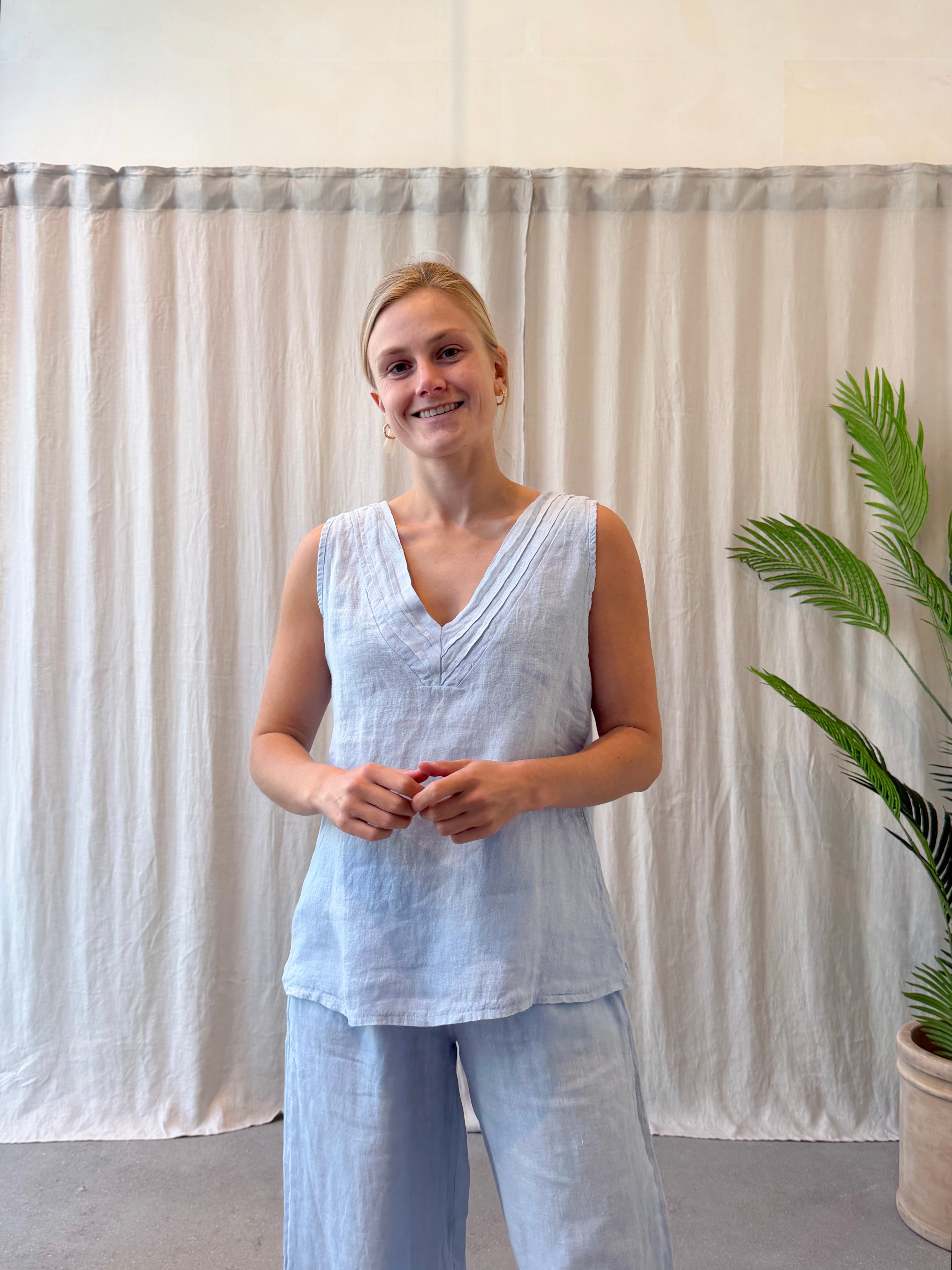 Bellagio linen top