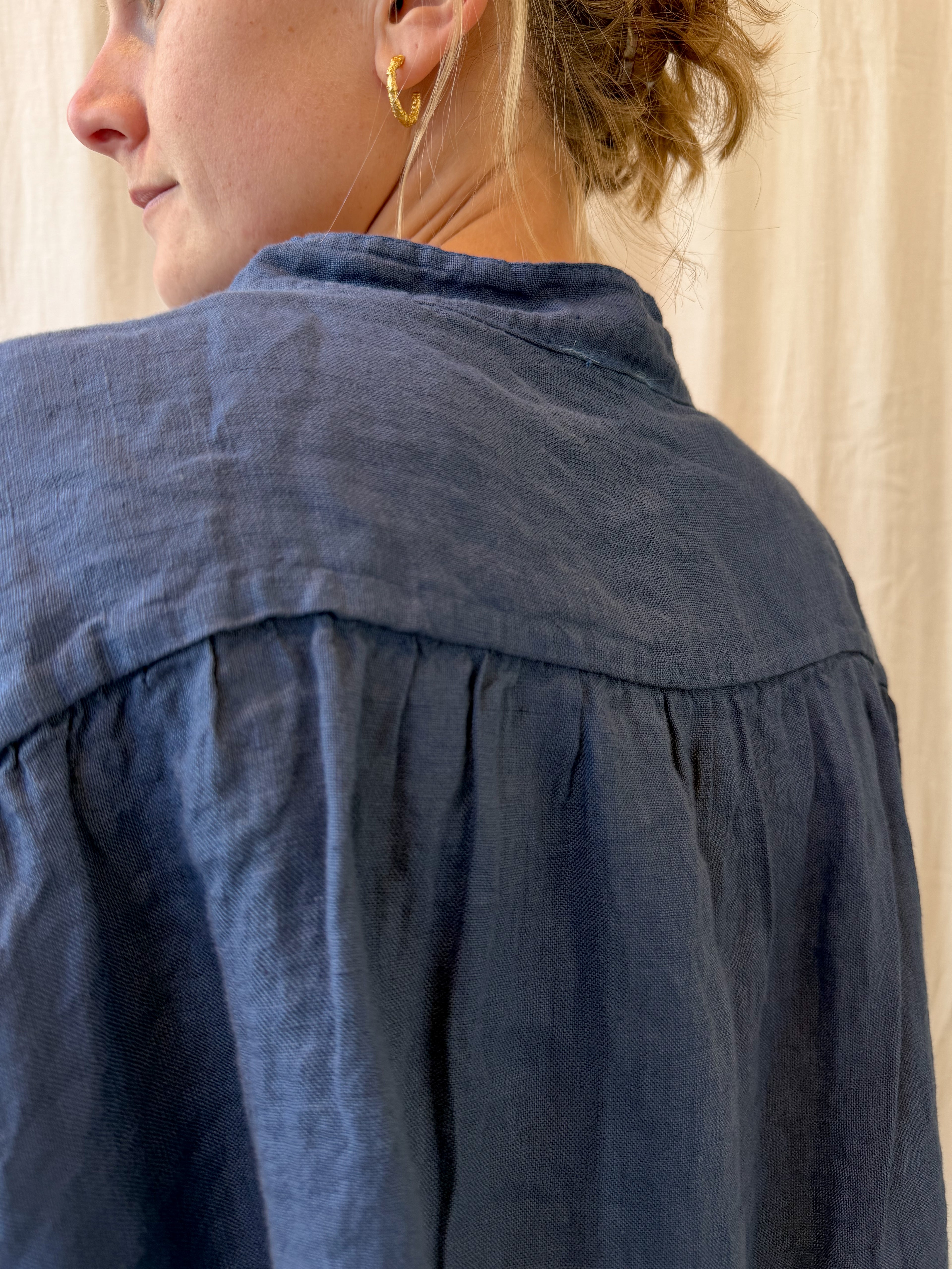 Lecce linen blouse