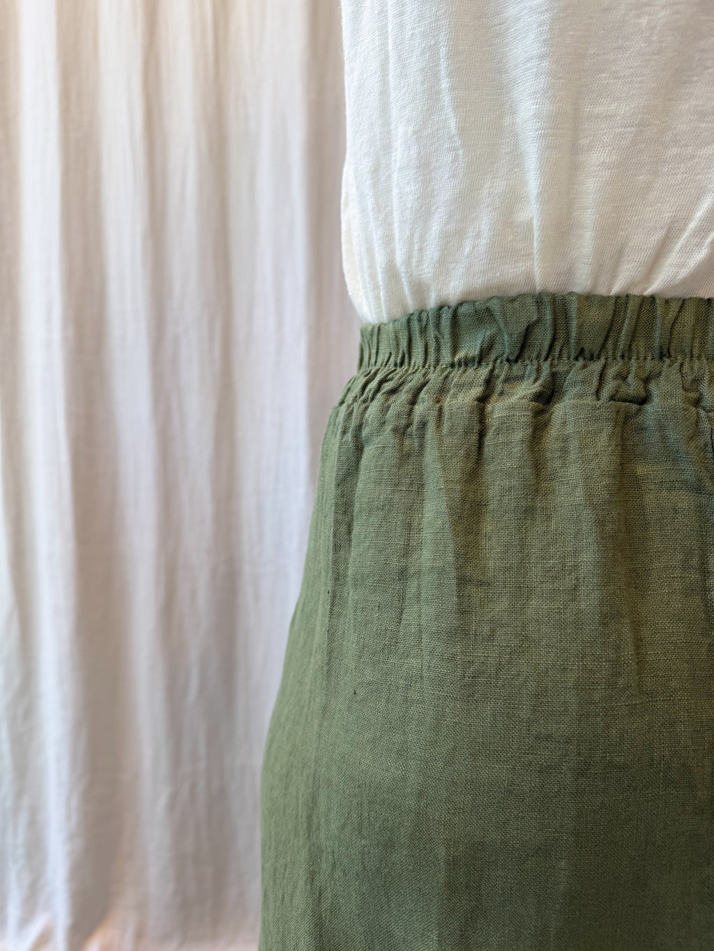 Lerici linen skirt