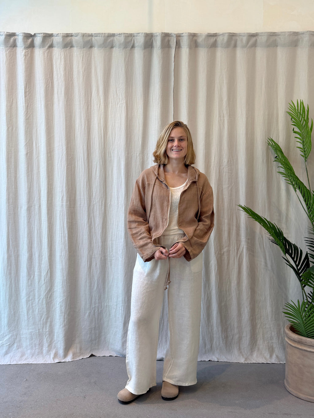 Ischia linen jacket