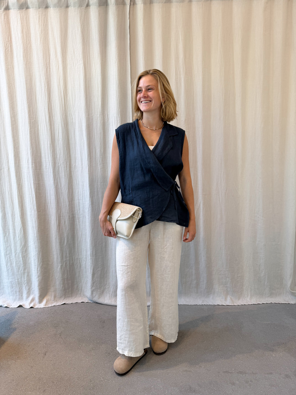 Menaggio linen blouse