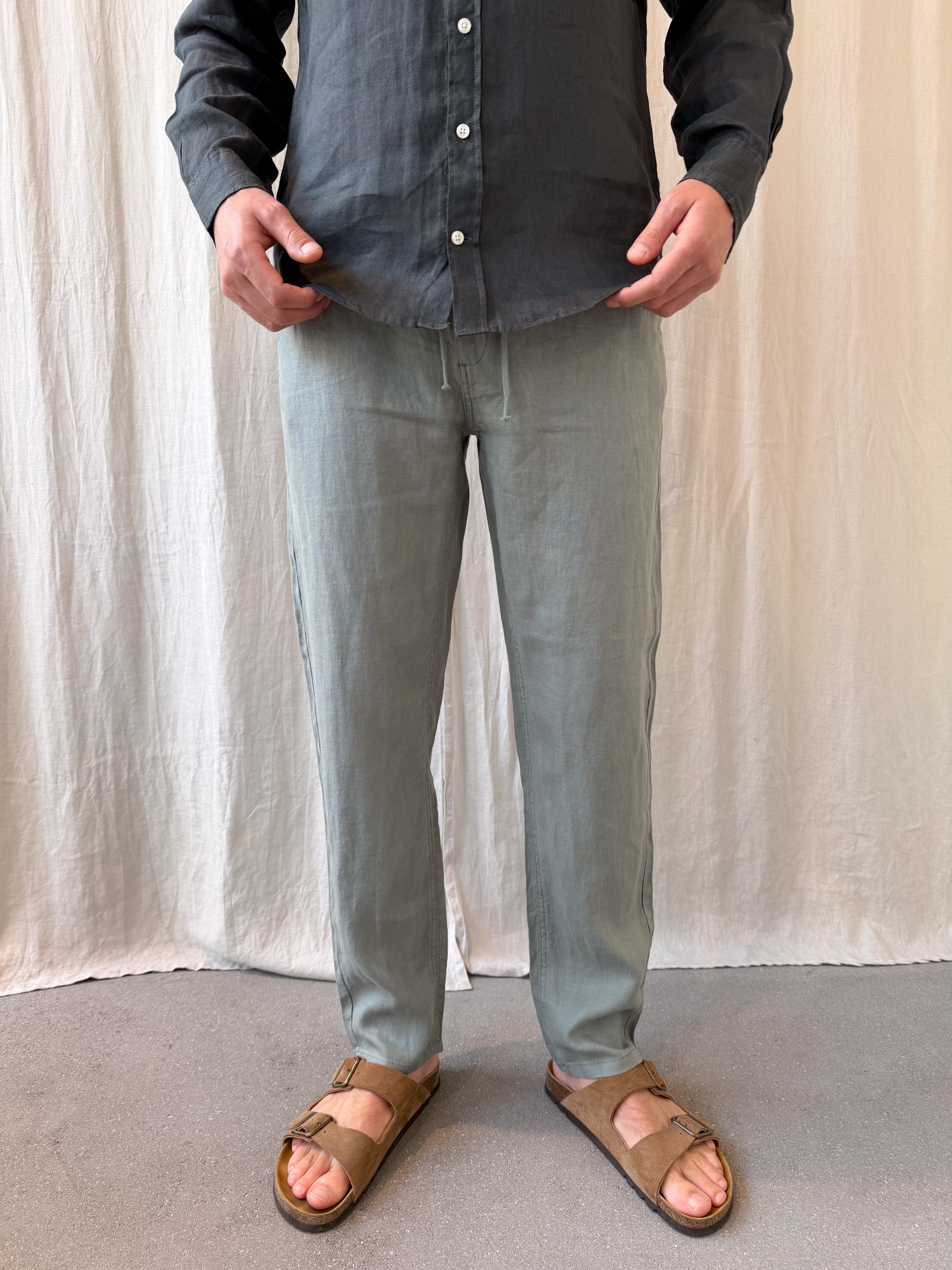 Toulon linen pants