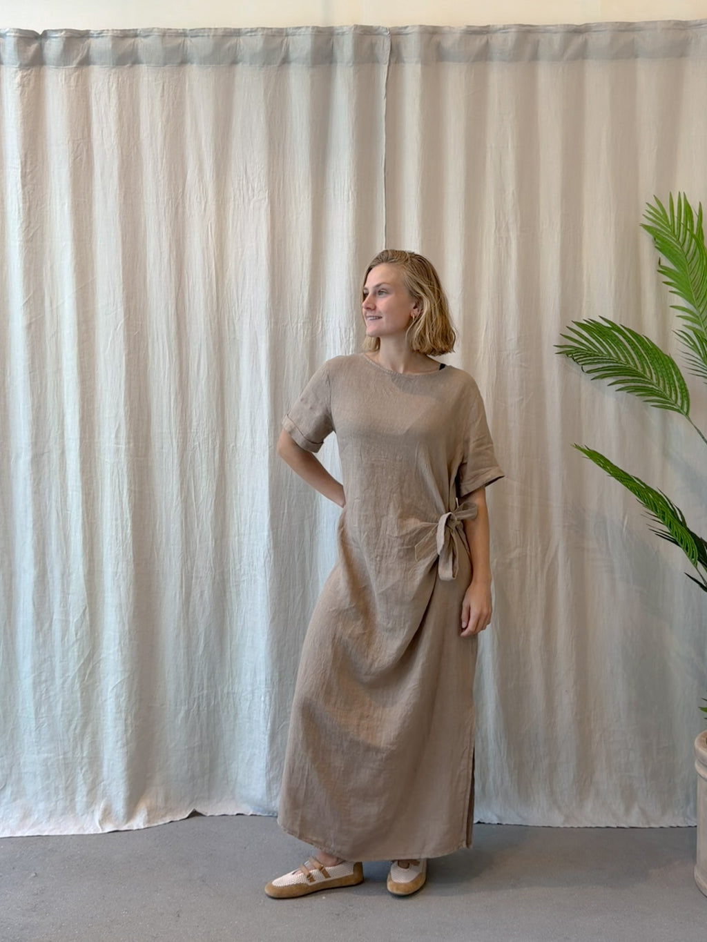 Firenze linen dress