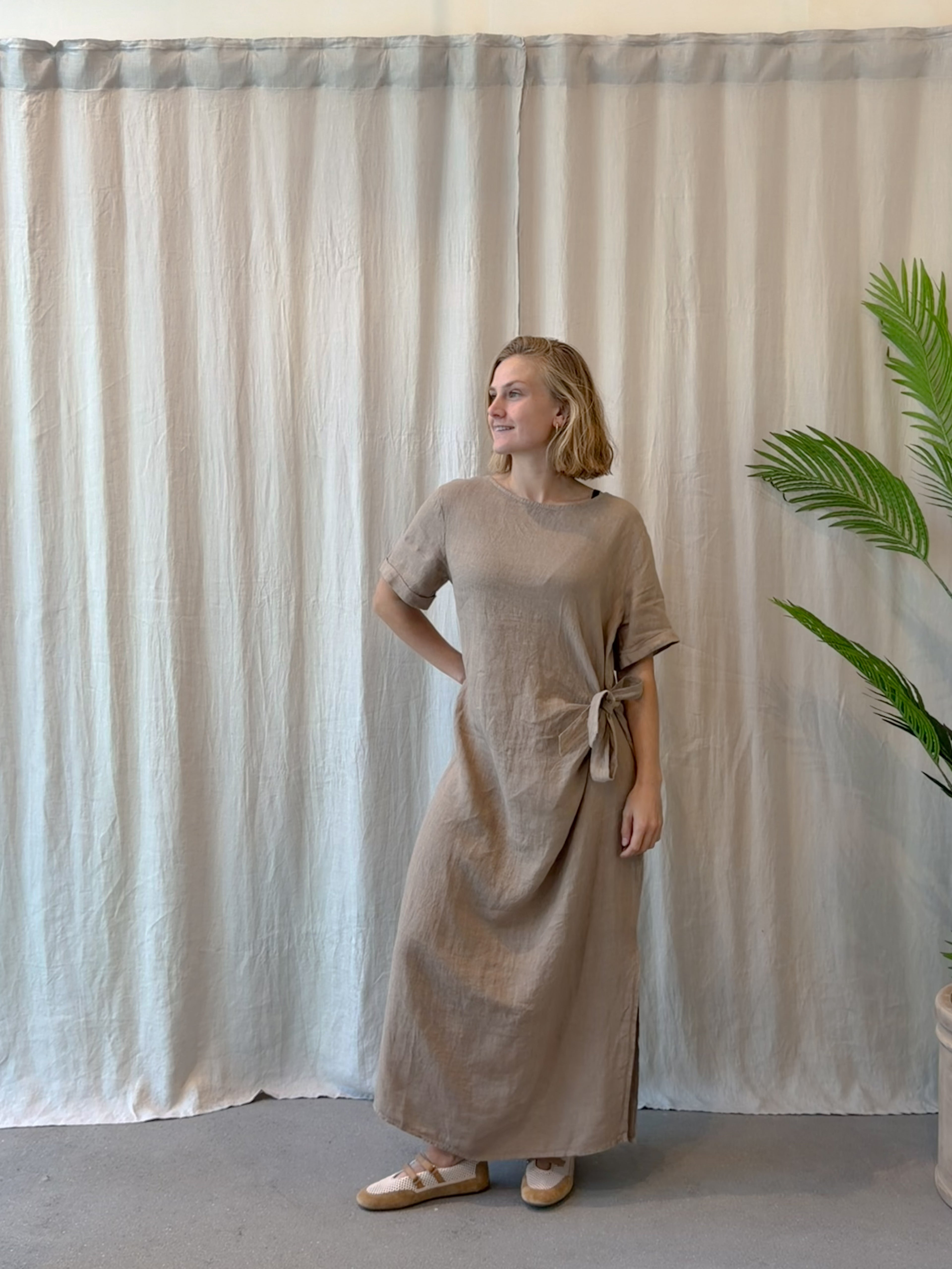 Firenze linen dress