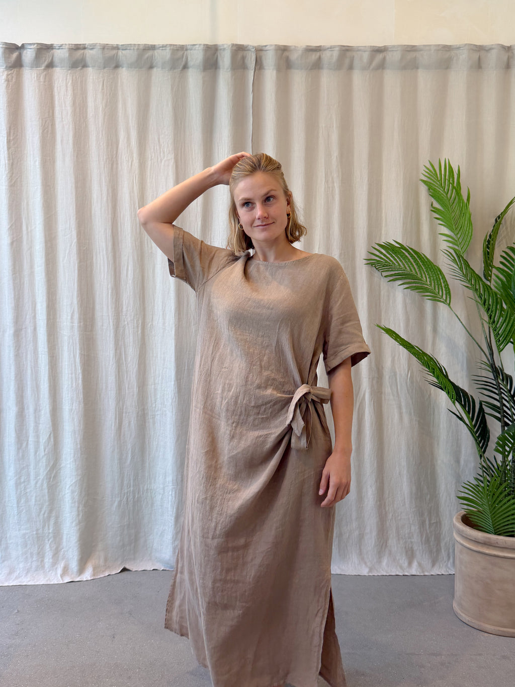 Firenze linen dress