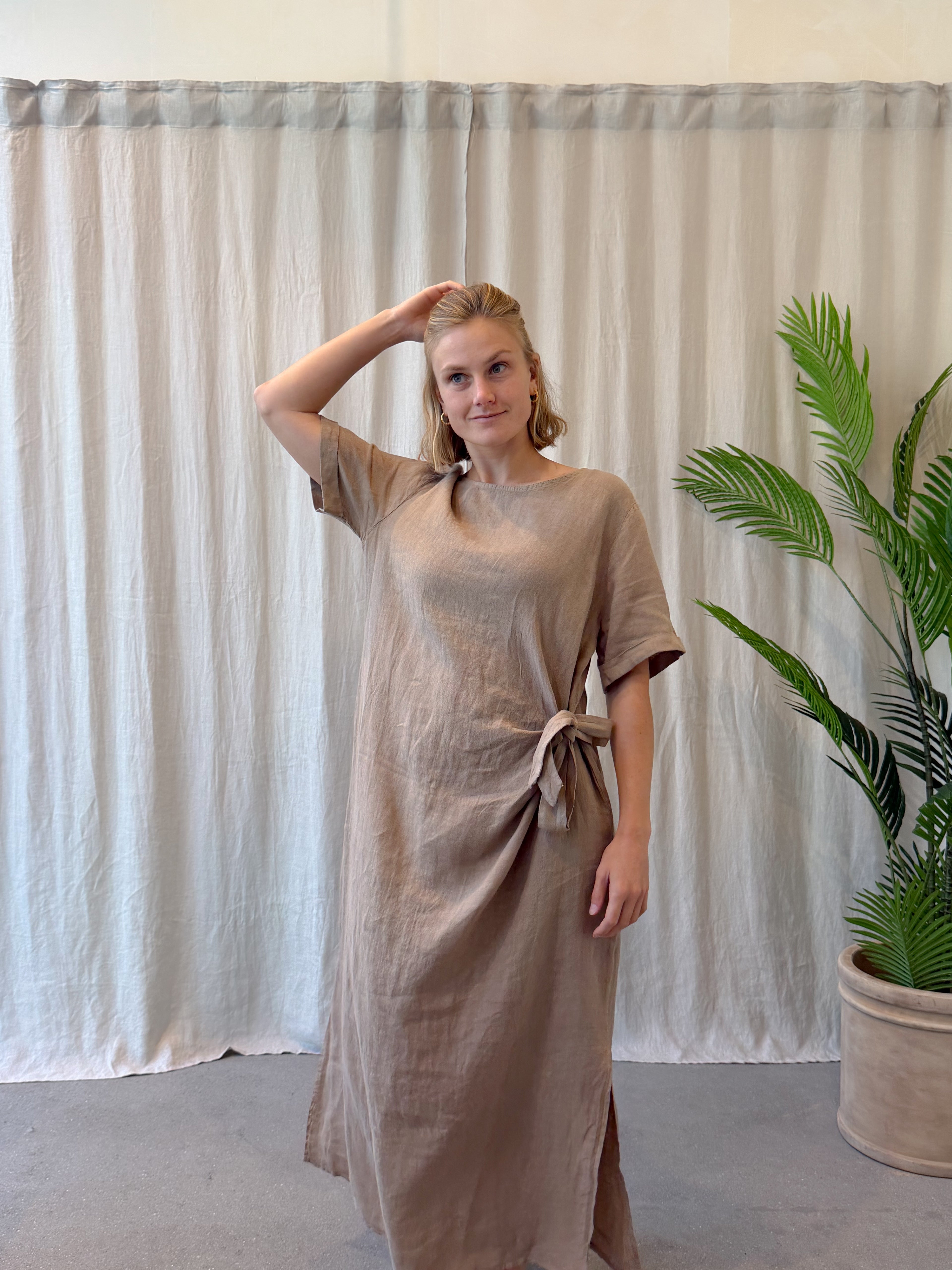 Firenze linen dress