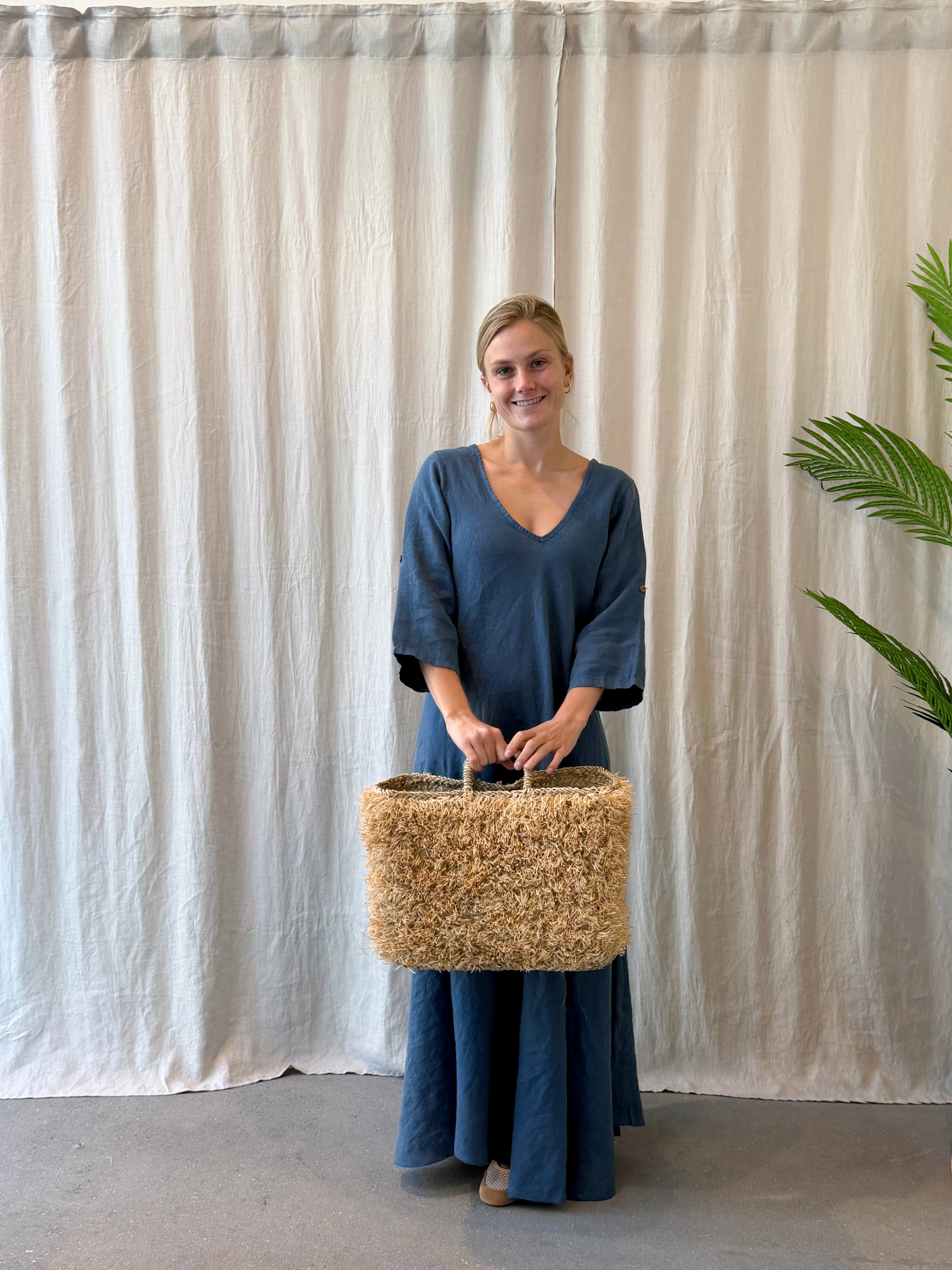 Corniglia linen dress
