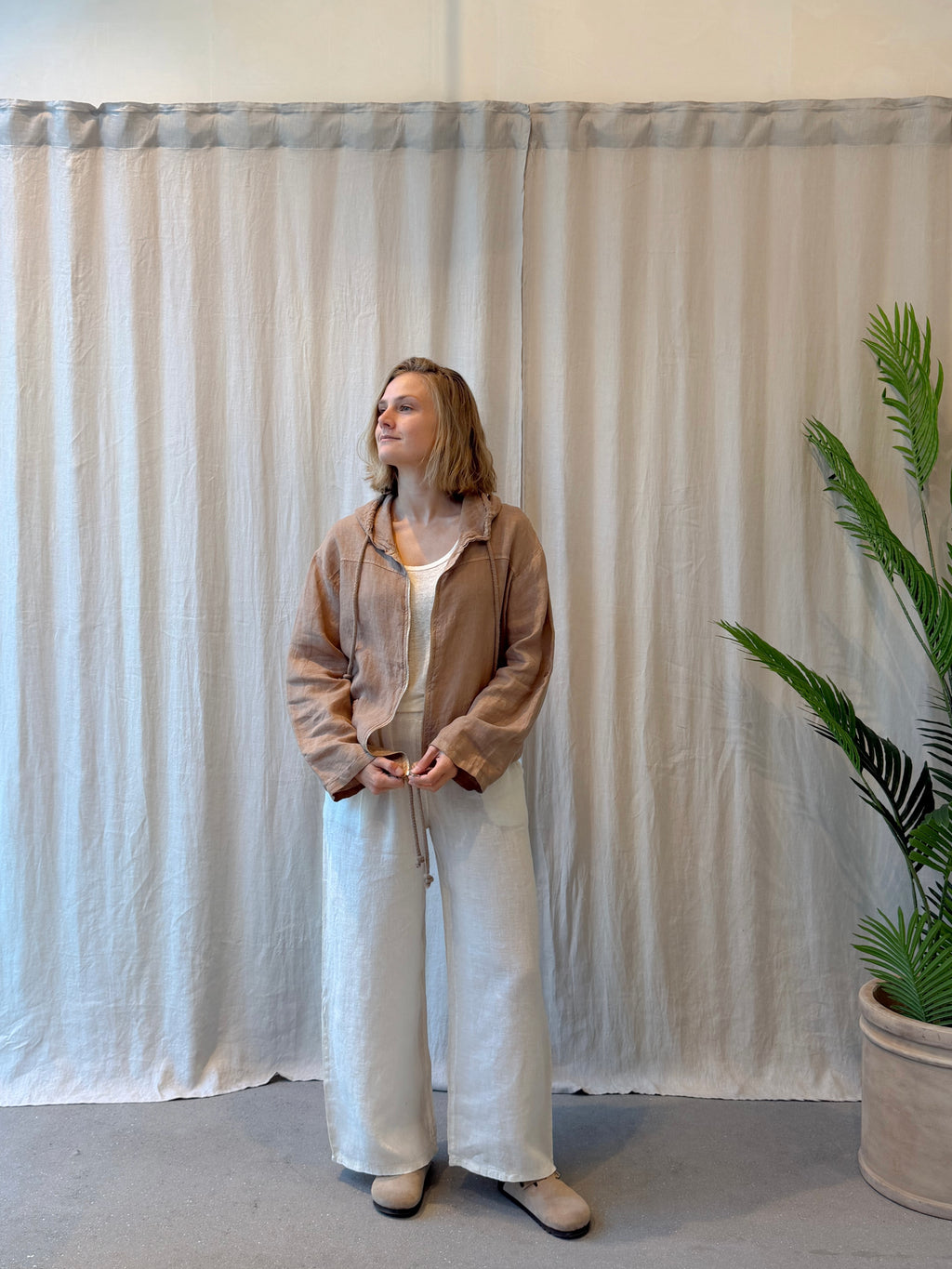 Ischia linen jacket