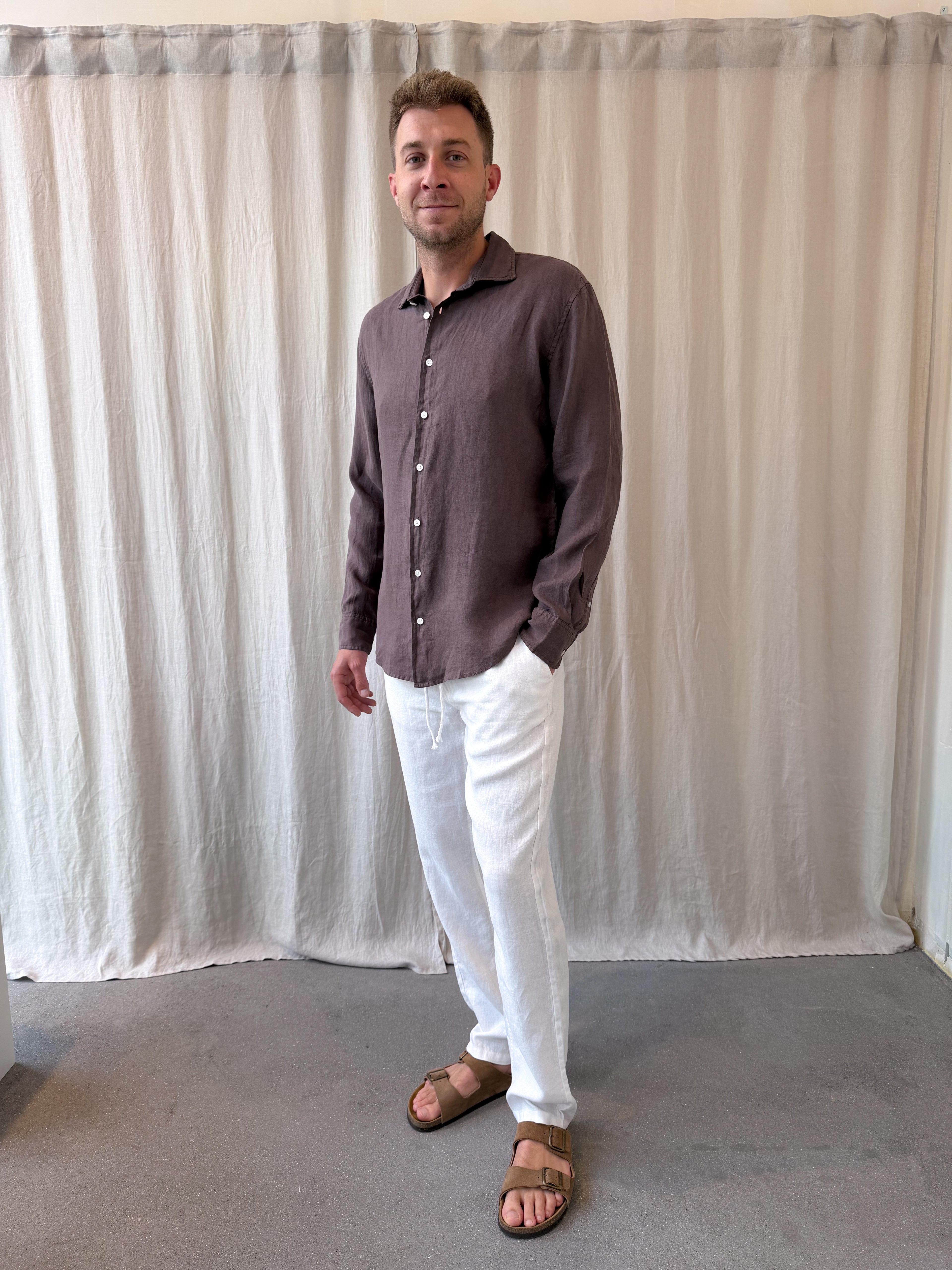 Menton linen shirt