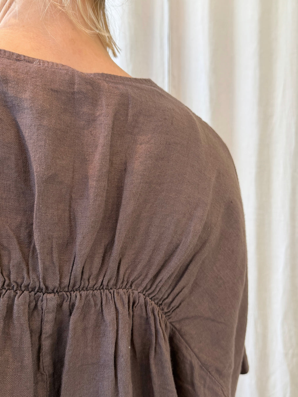 Monterosso linen dress