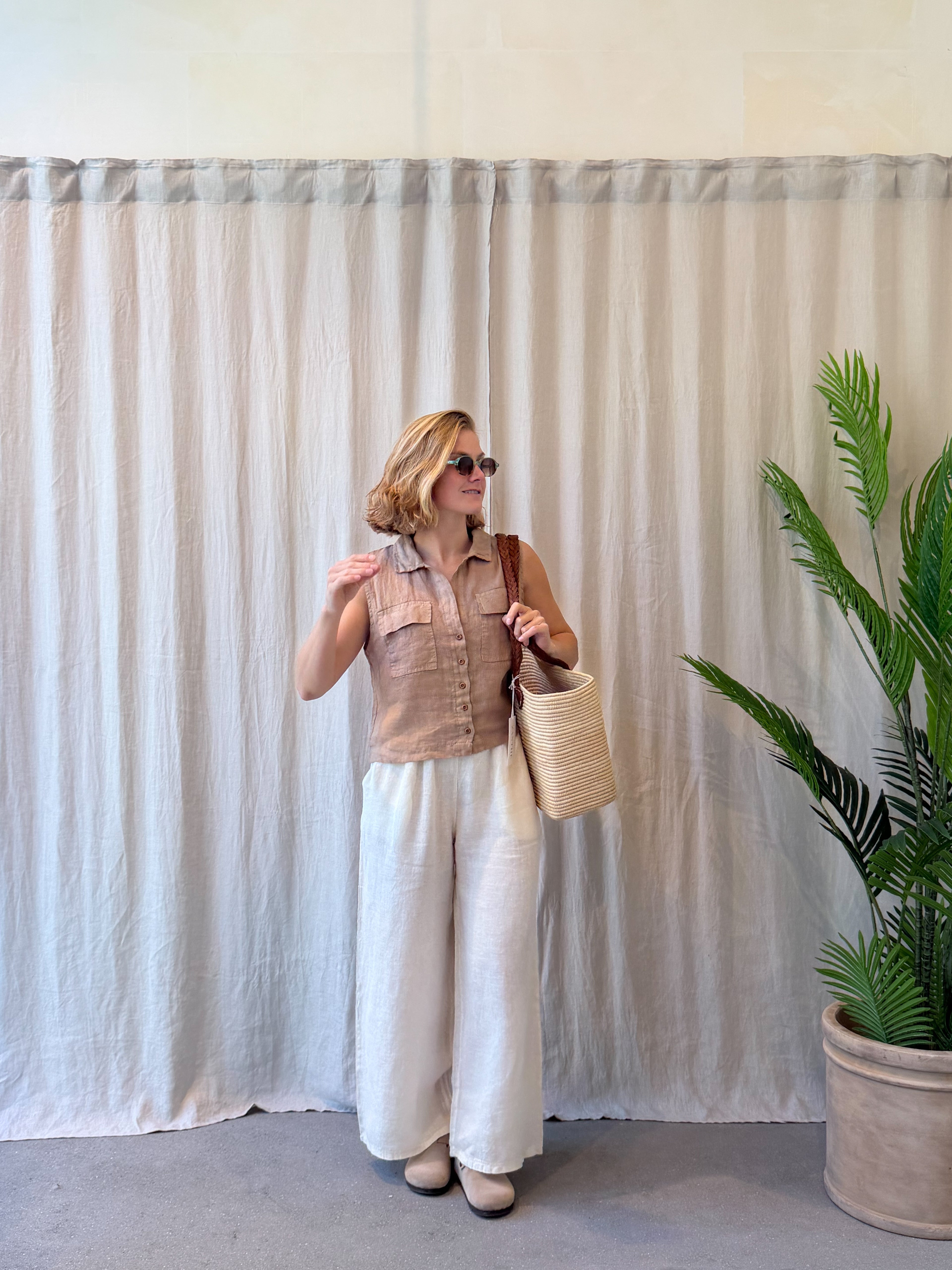 Anzio linen pants