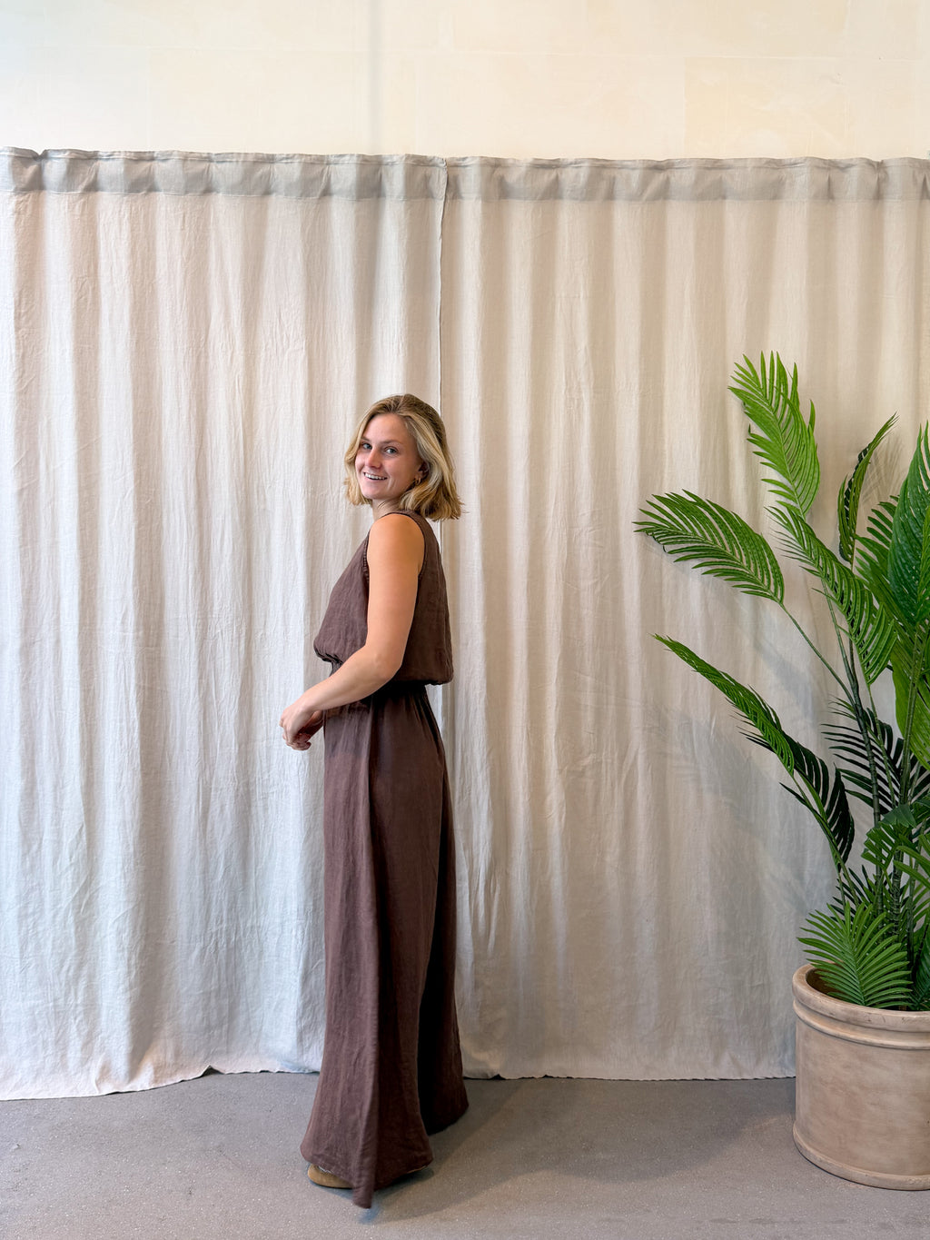Capri linen set