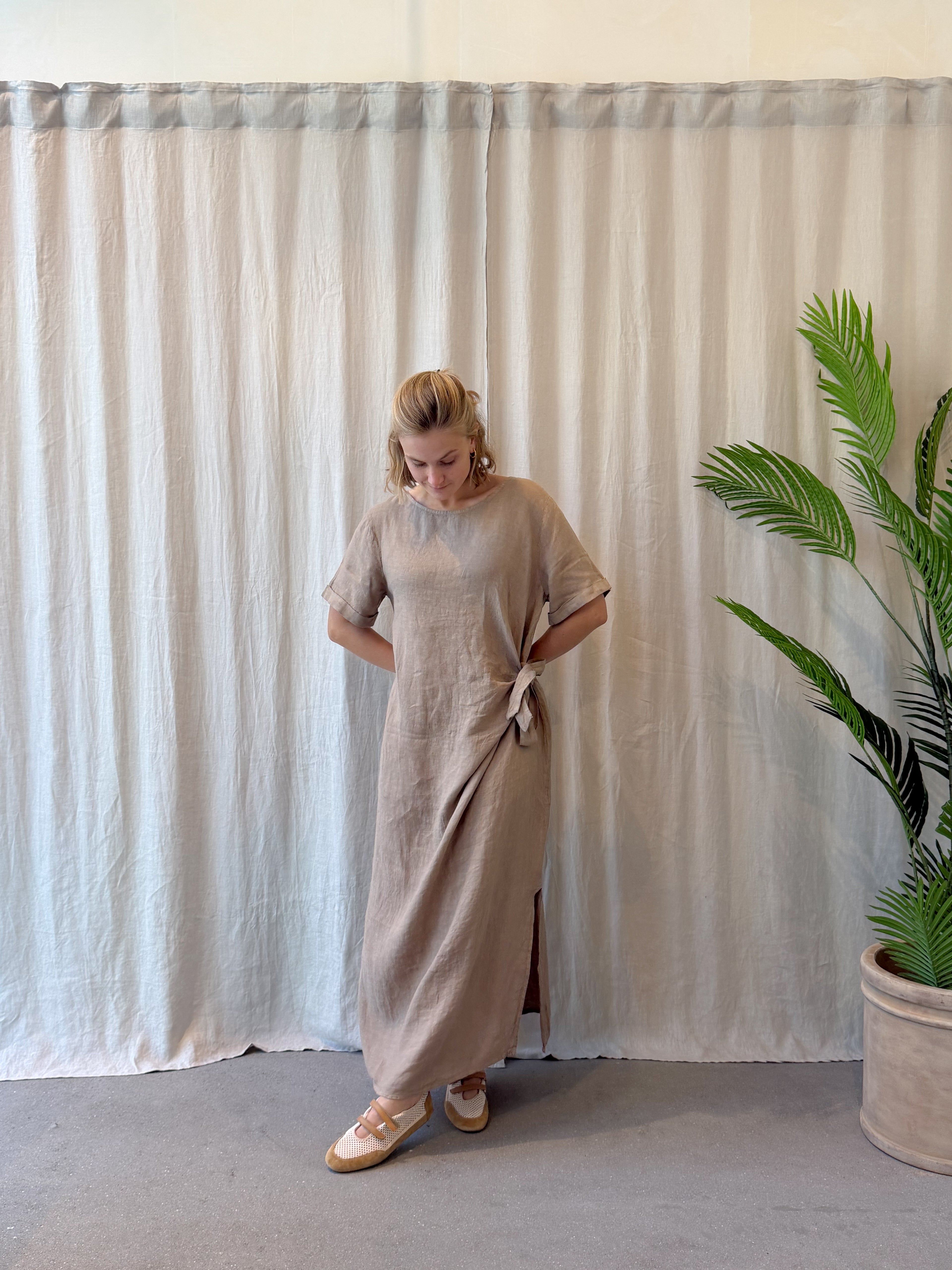 Firenze linen dress