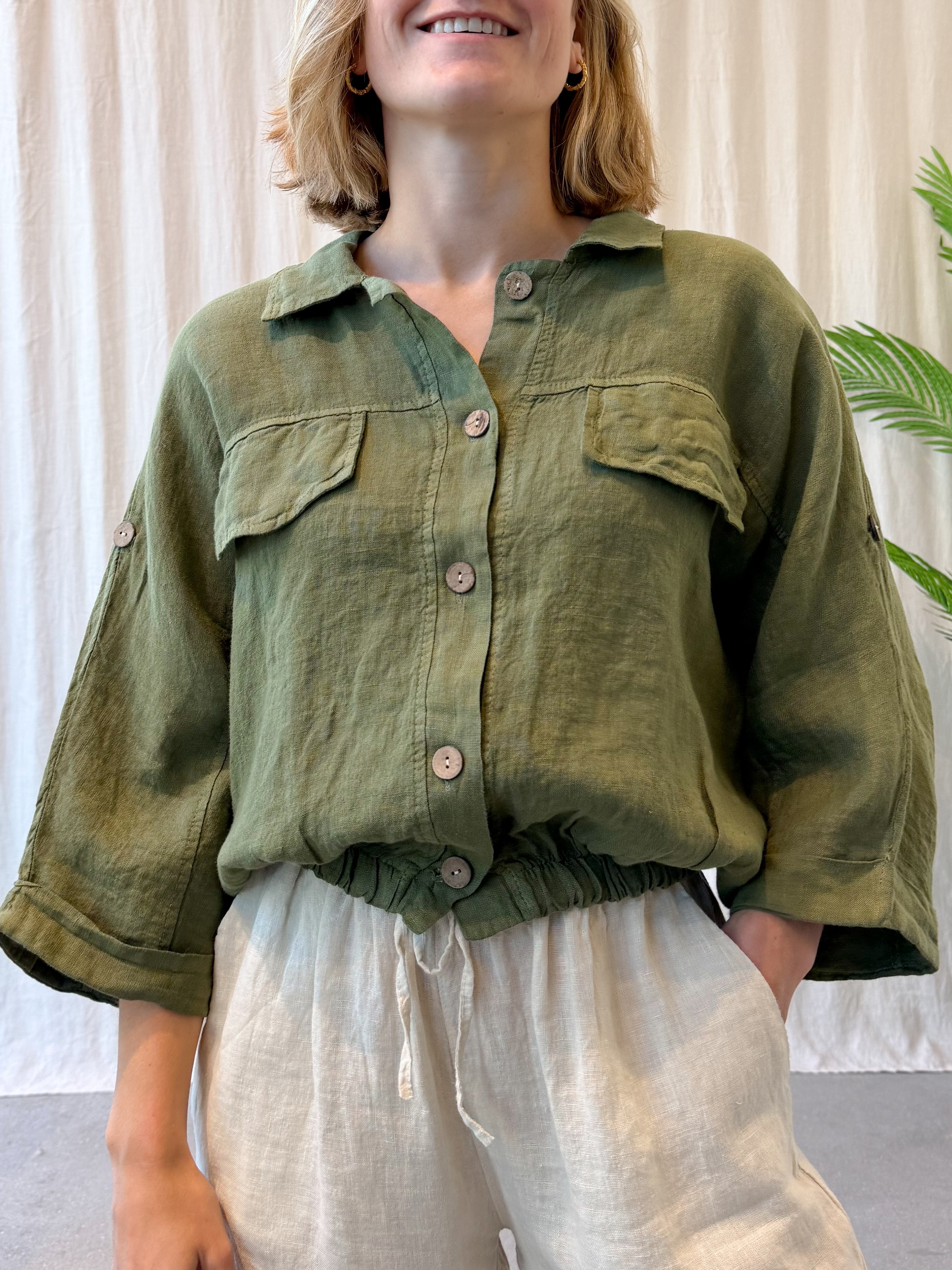Verona linen jacket