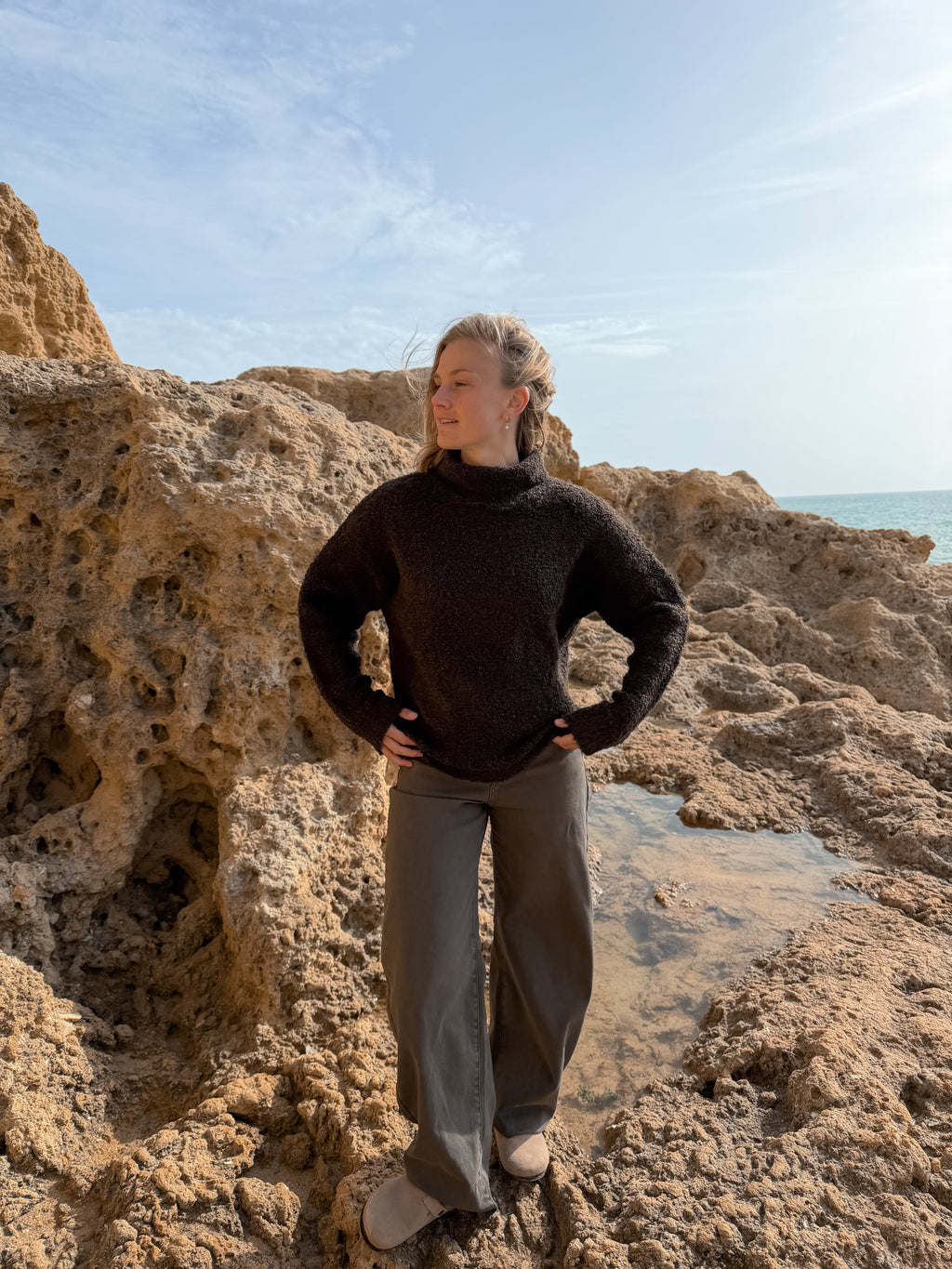 Arrifana bouclé knit
