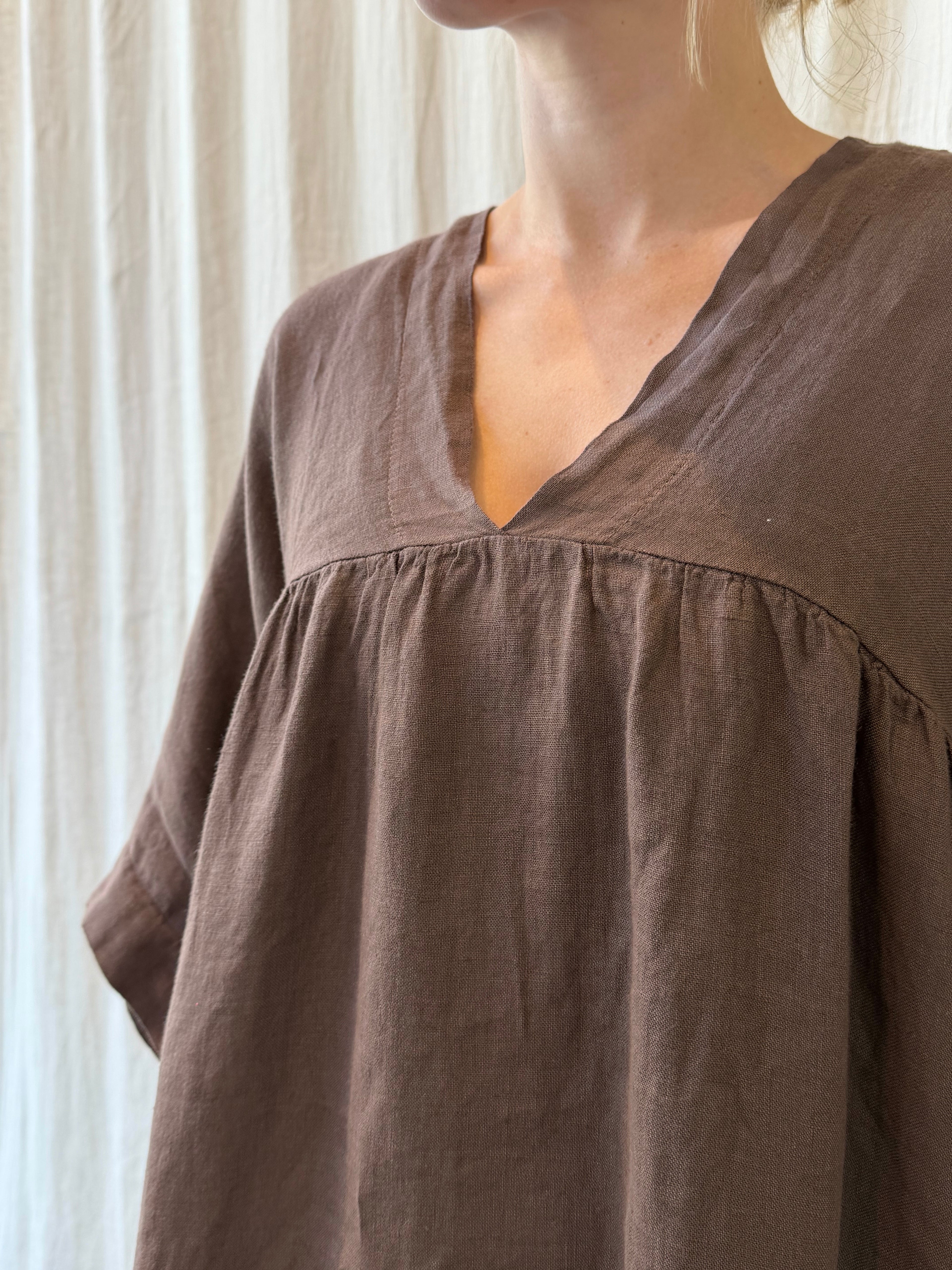 Monterosso linen dress
