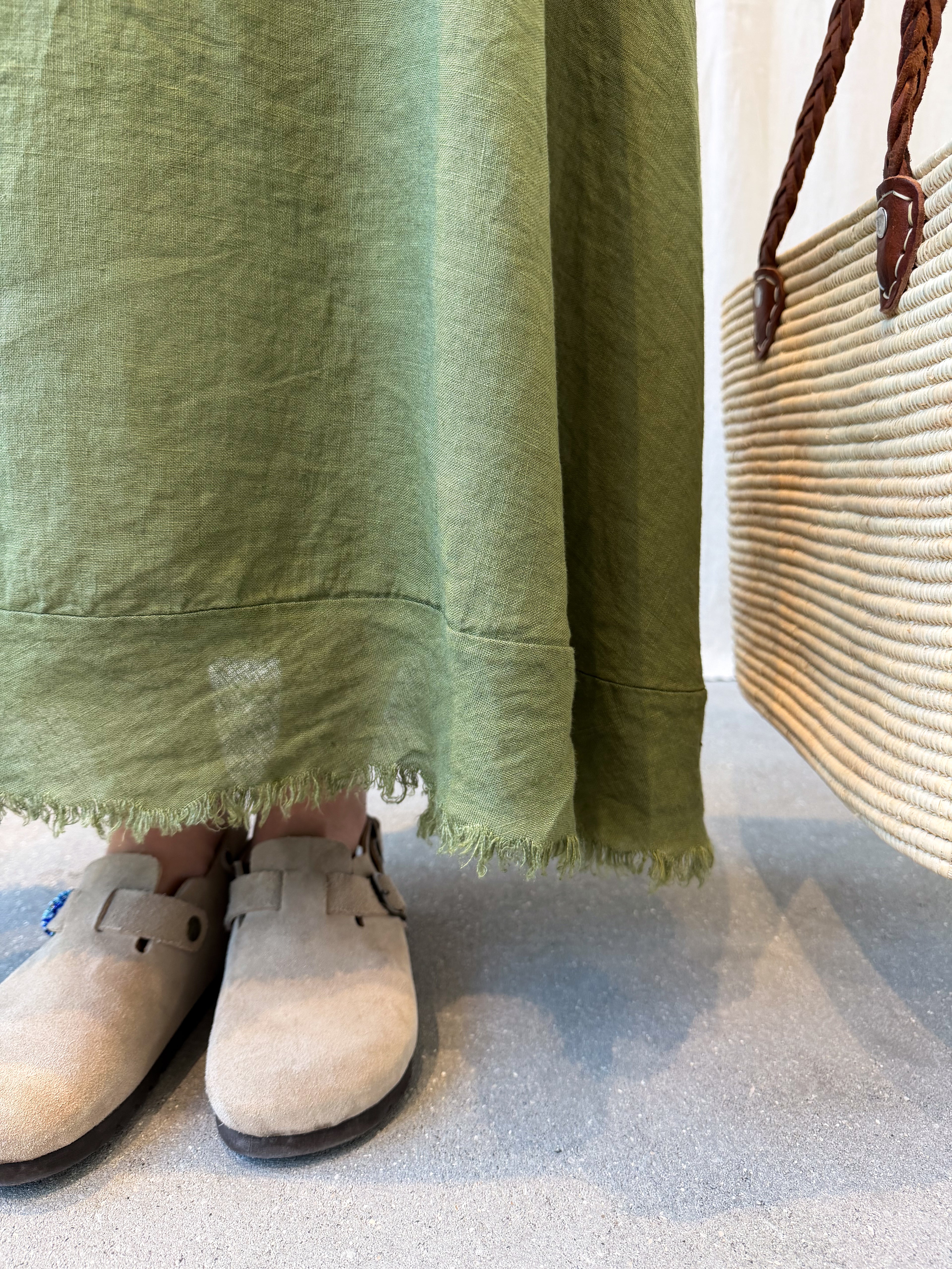 Lerici linen skirt
