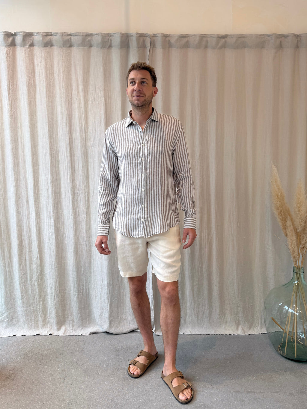 Cassis linen shirt