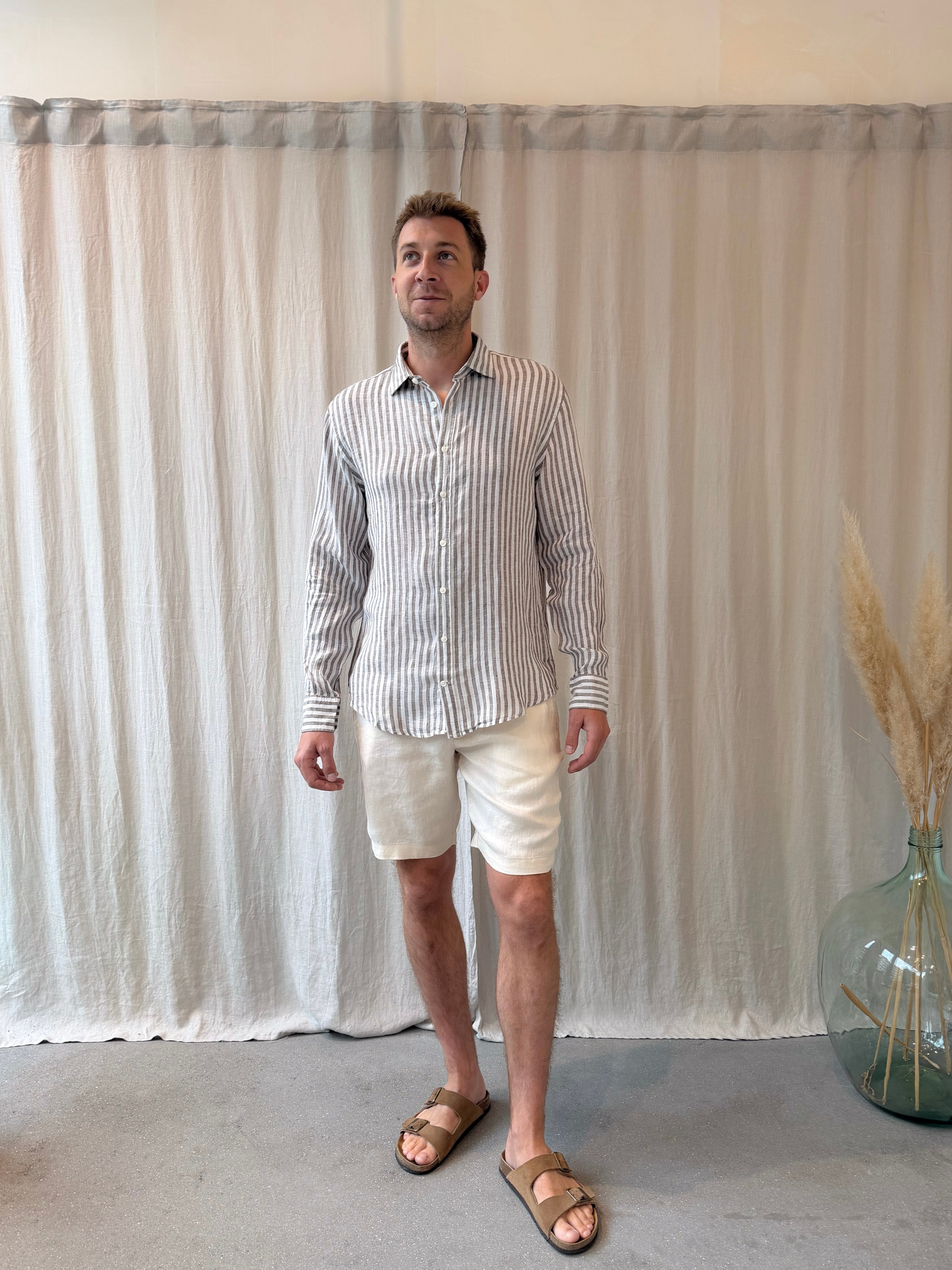 Cassis linen shirt