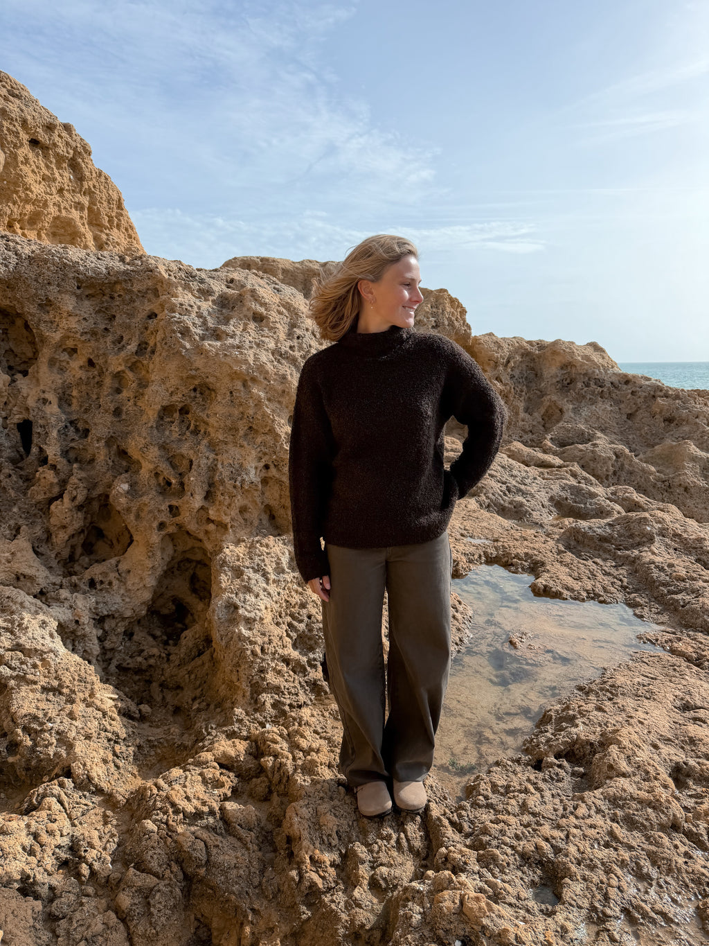 Arrifana bouclé knit