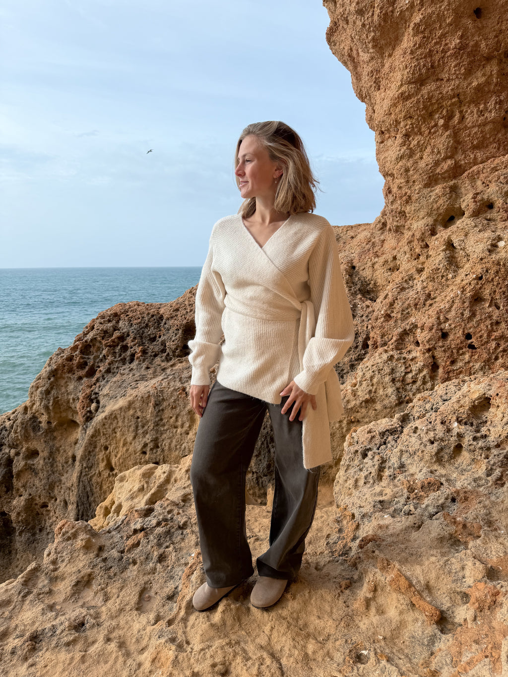 Bordeira wrap knit