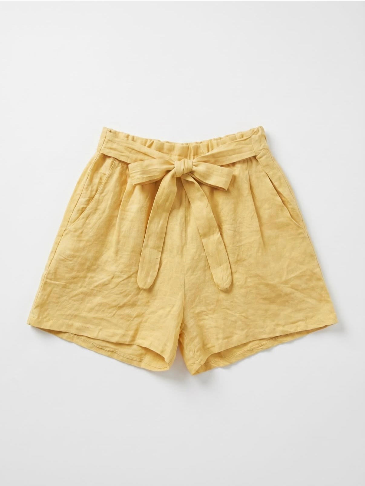 Amalfi linen short