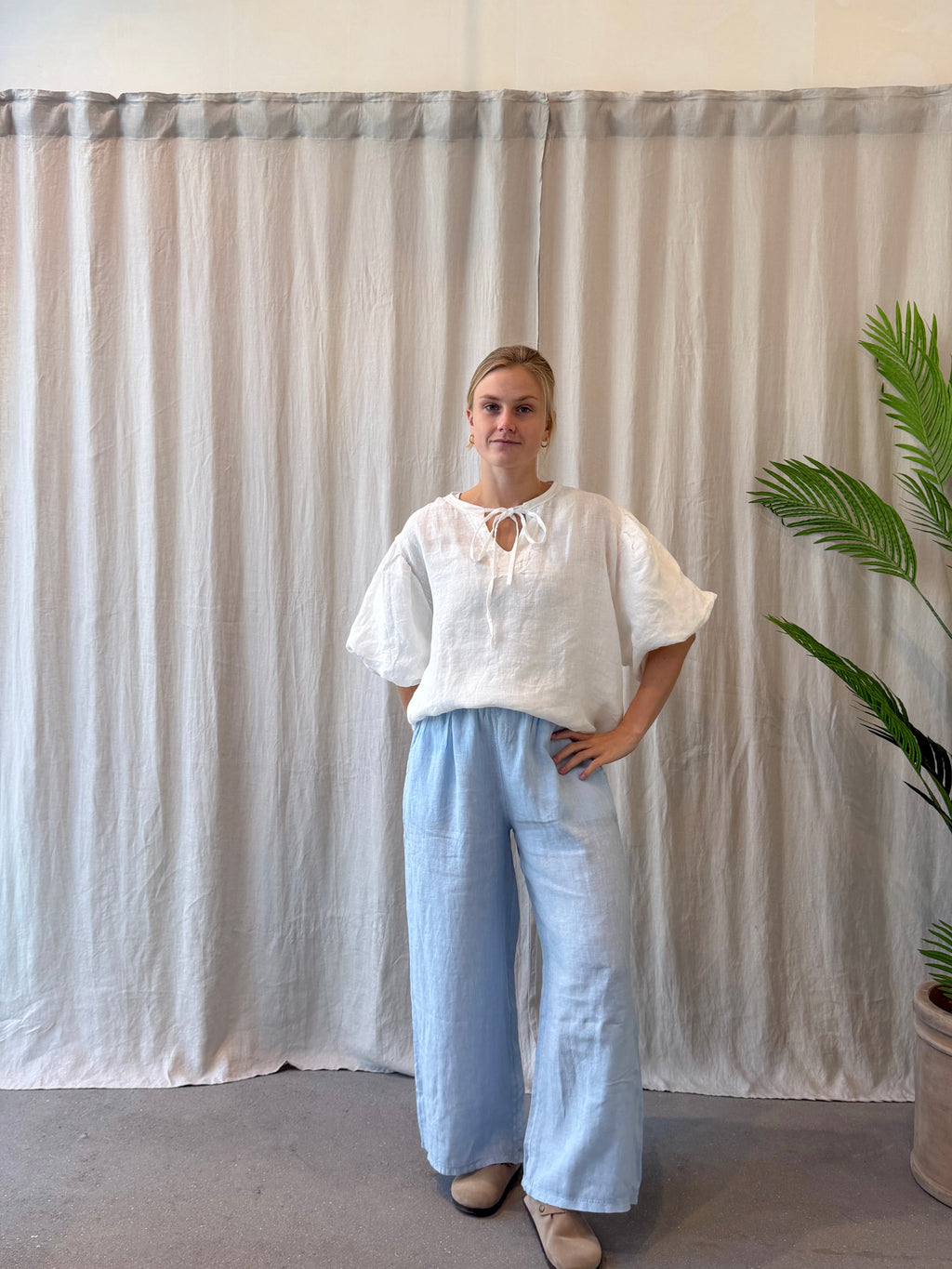 Ortigia linen blouse