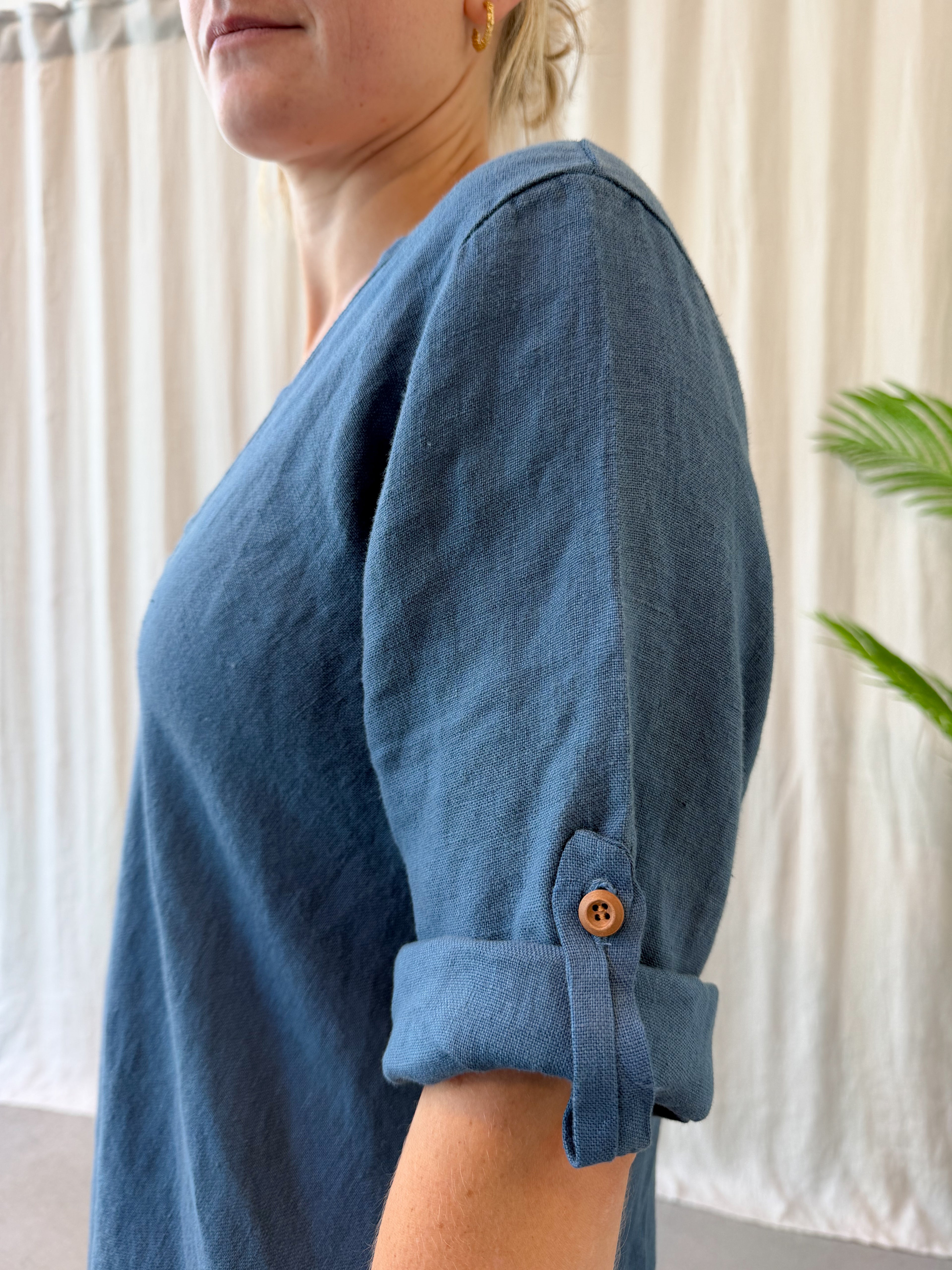 Corniglia linen dress