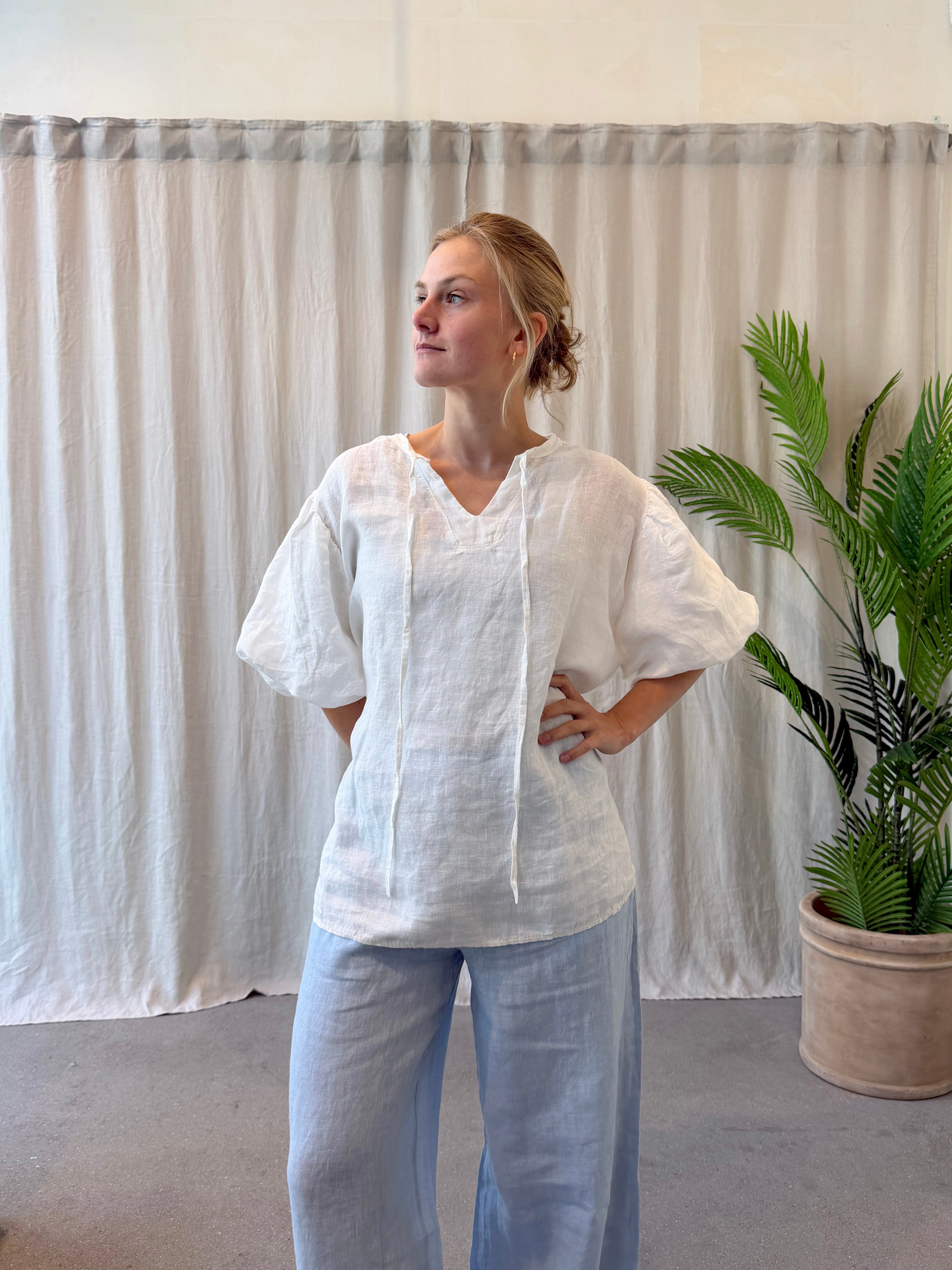 Ortigia linen blouse