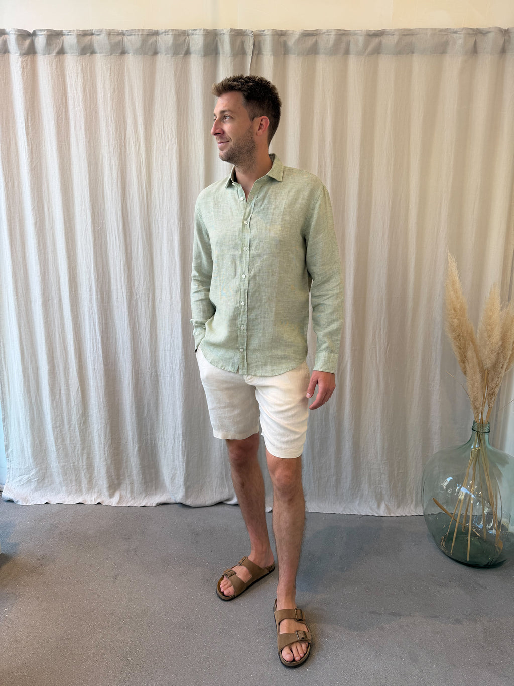 Antibes linen short