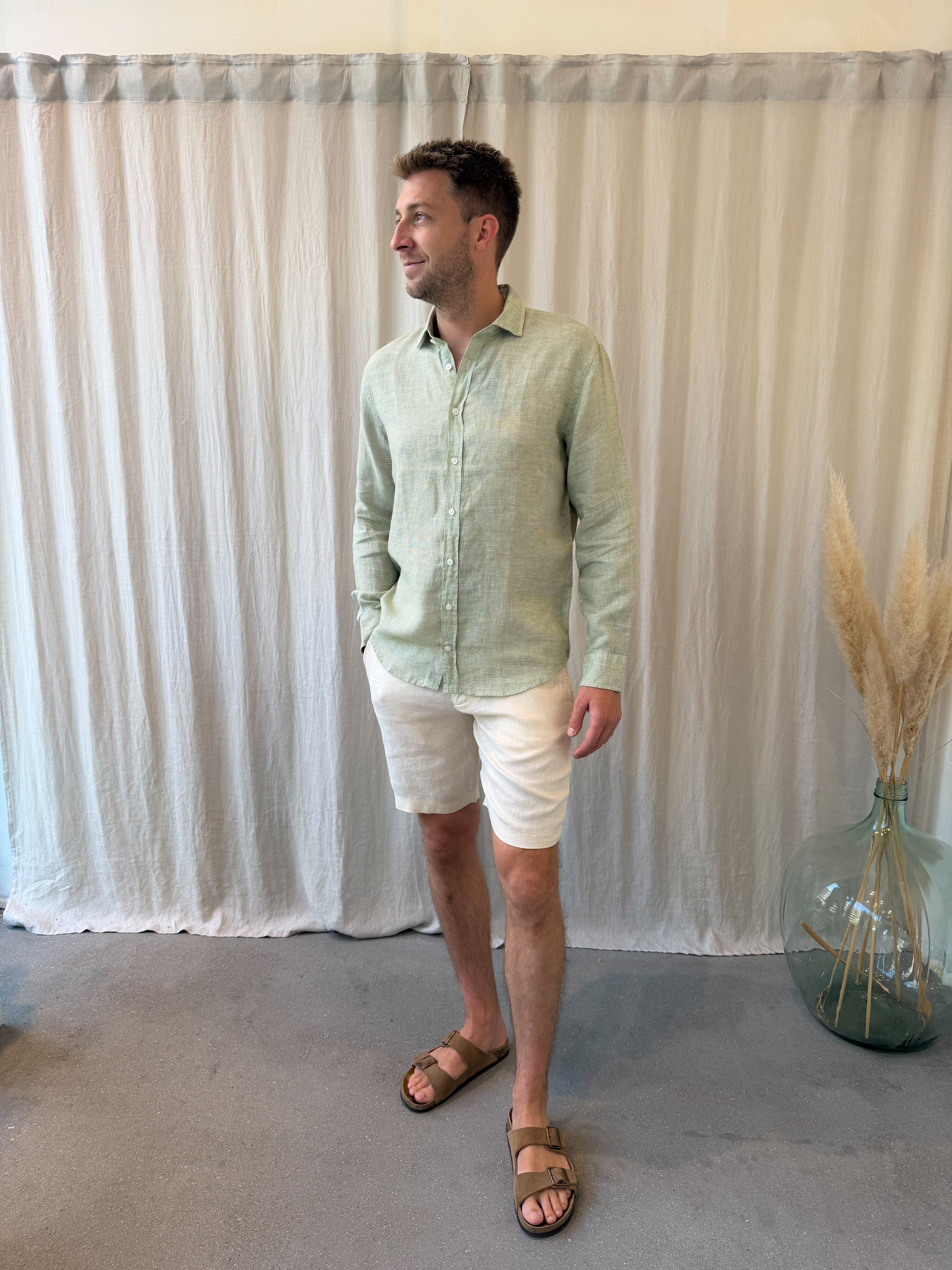 Antibes linen short