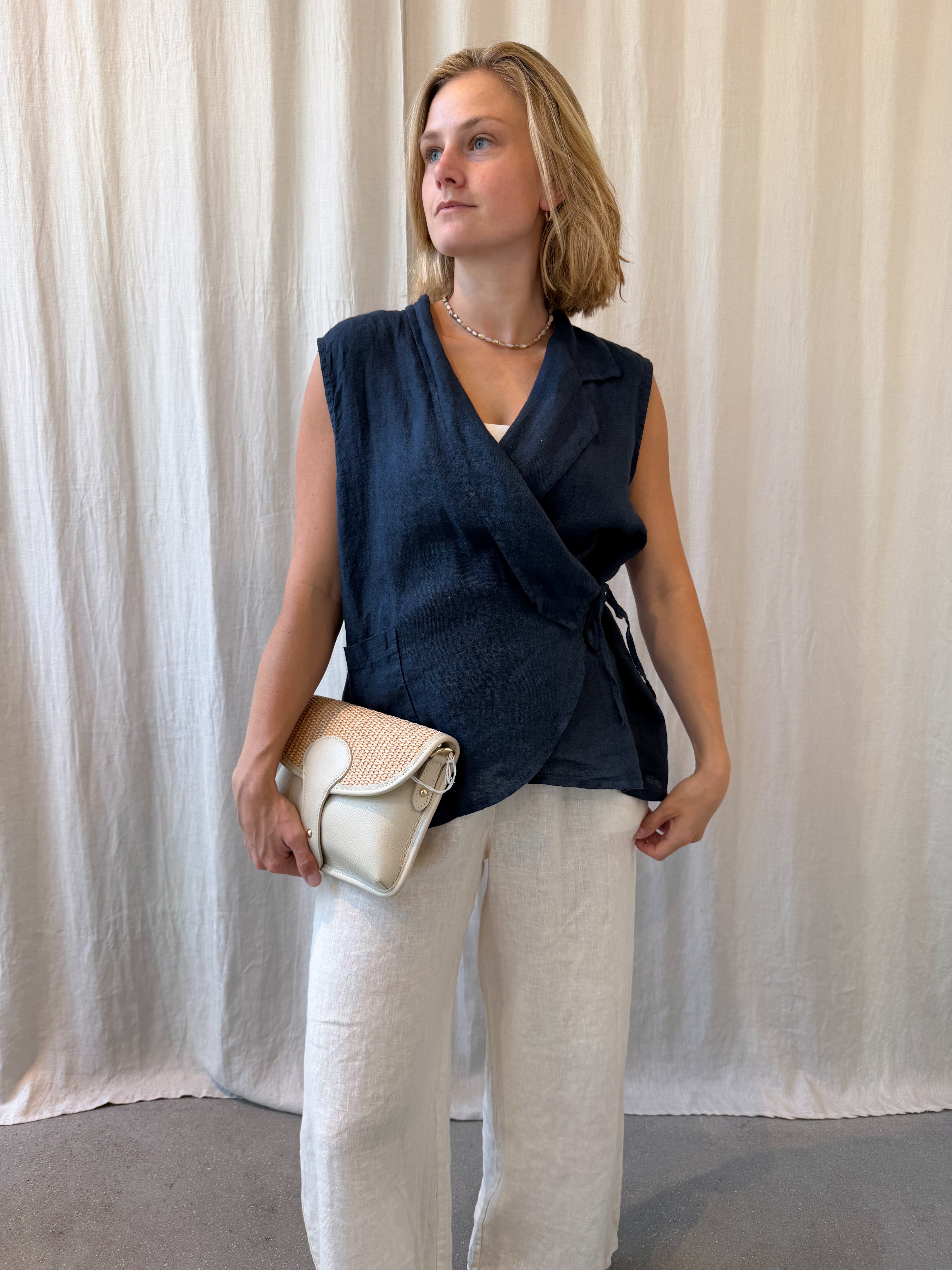 Menaggio linen blouse