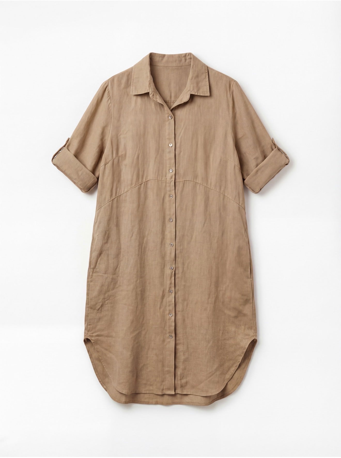 Riomaggiore linen dress